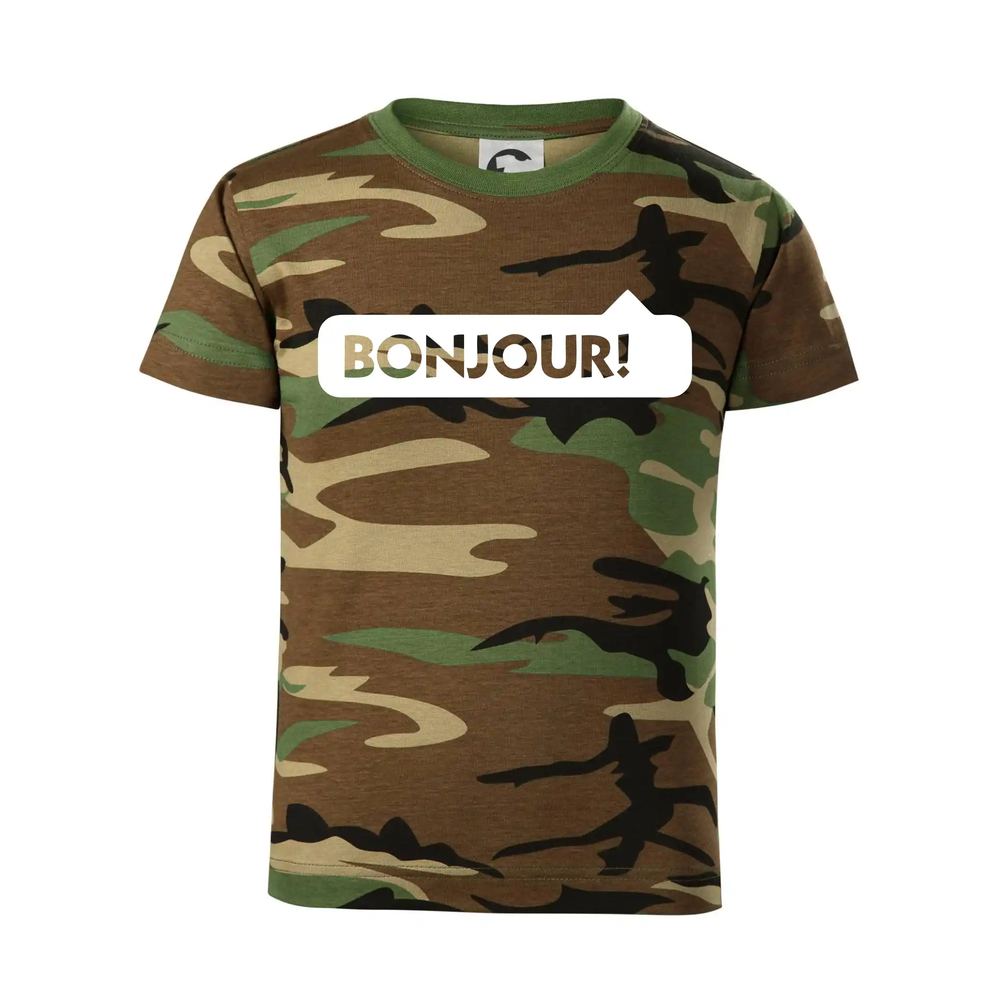 Nápis Bonjour
