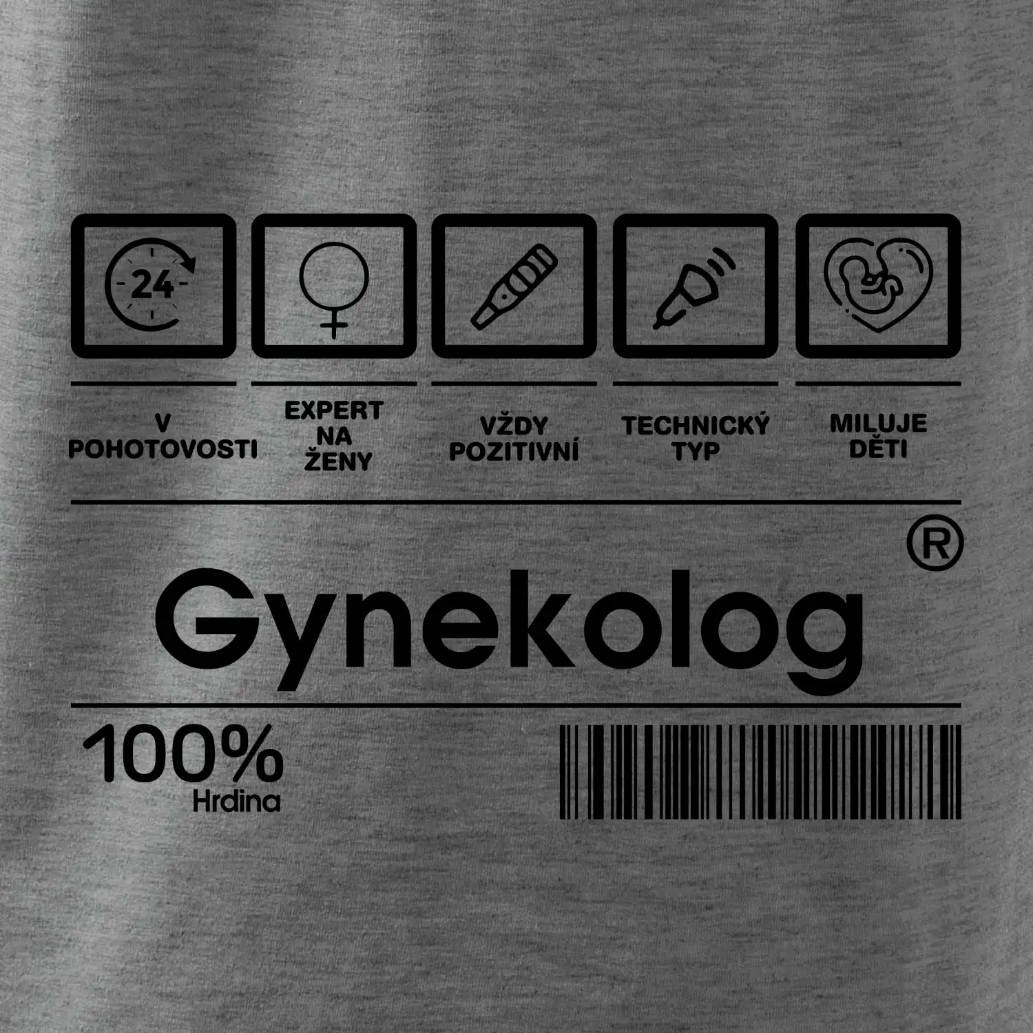 Čárový kód - gynekolog