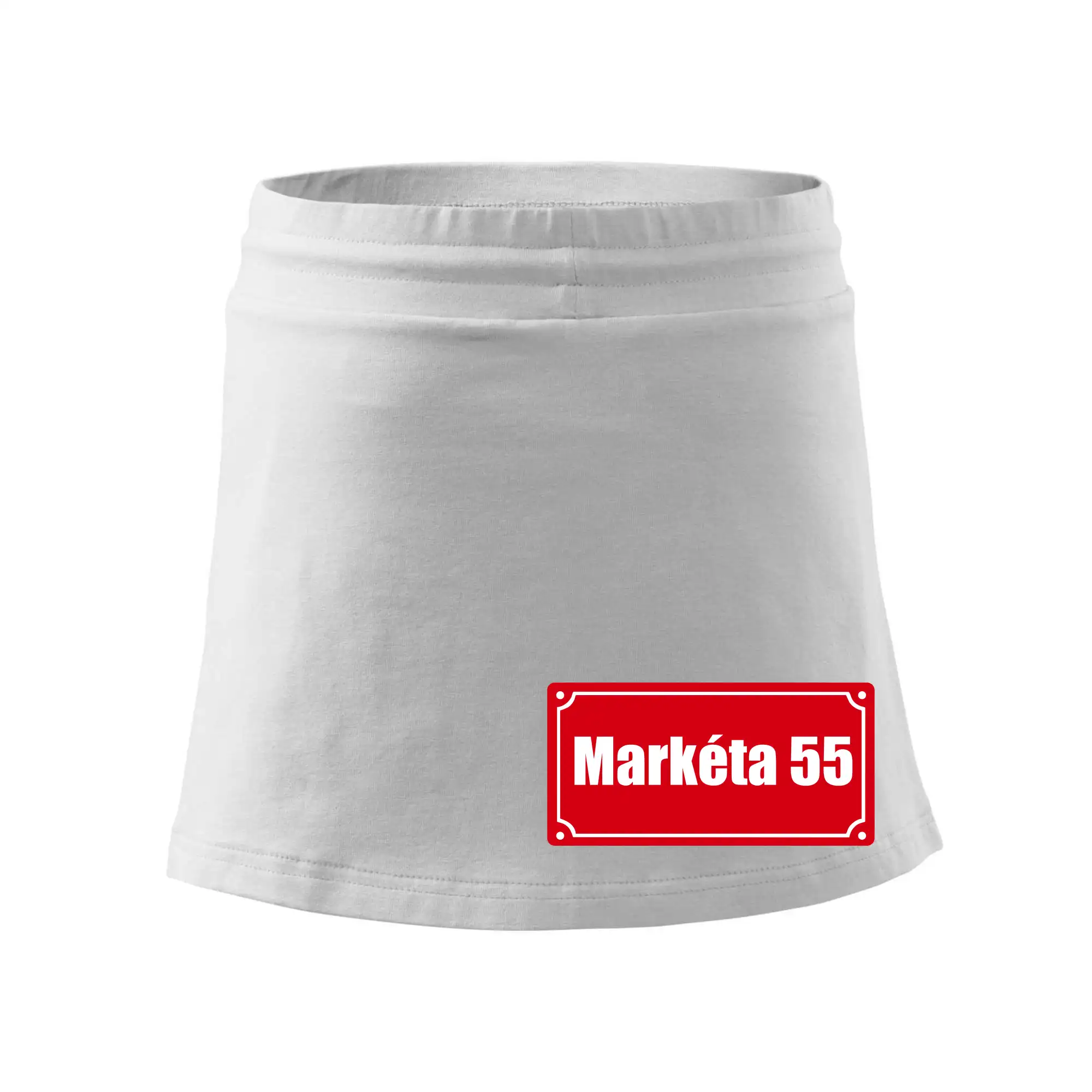 Jméno a věk - uliční cedule - červená