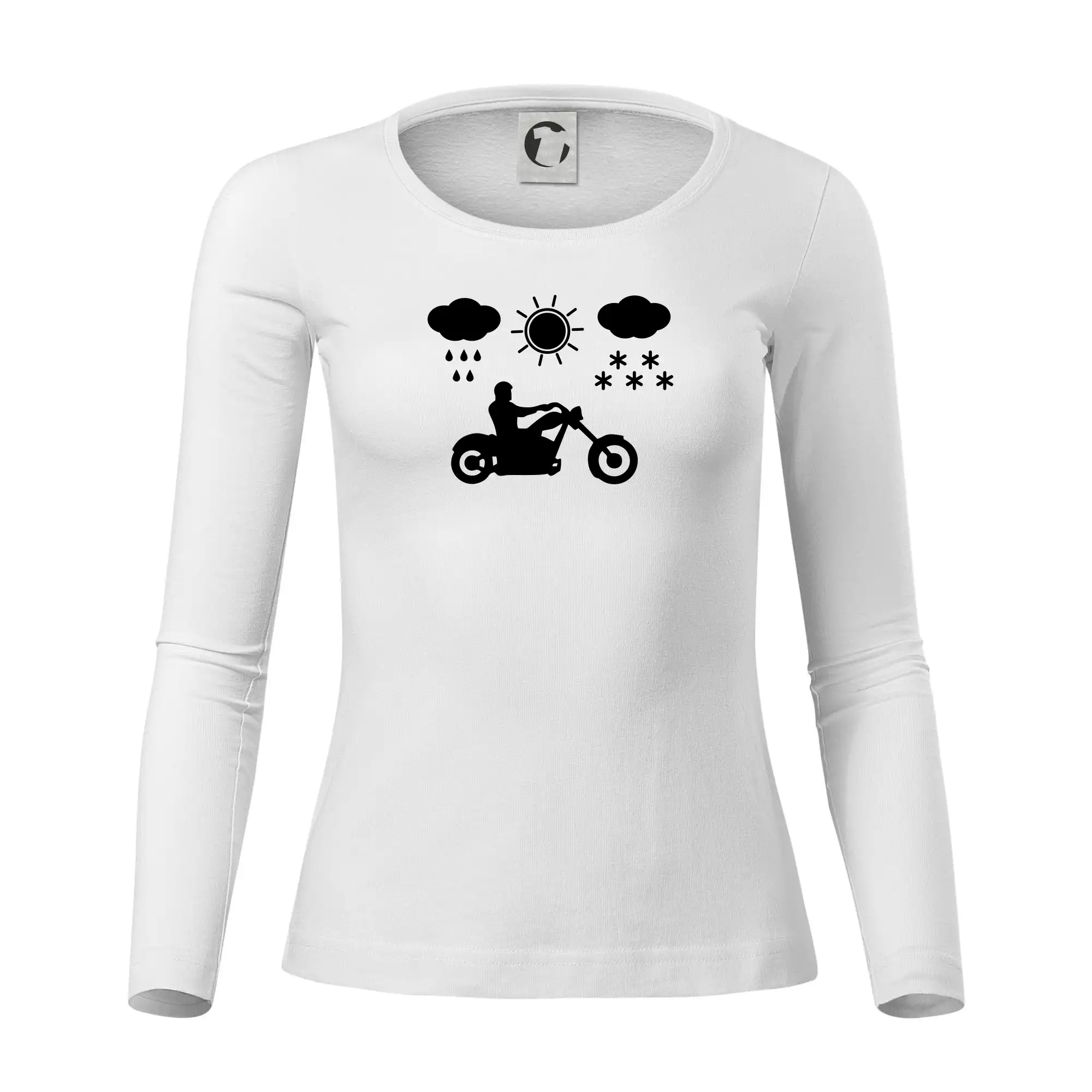 Motorkář za každého počasí - chopper