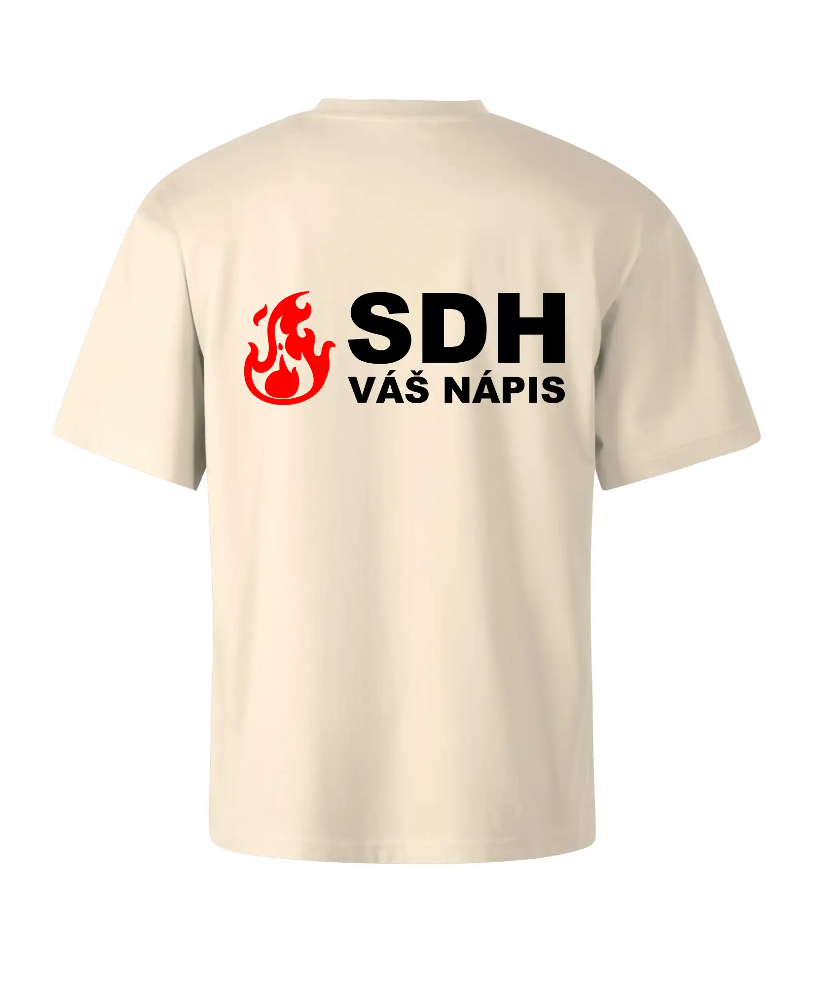 SDH nápis (oheň, firesport, název sboru - vlastní nápis)