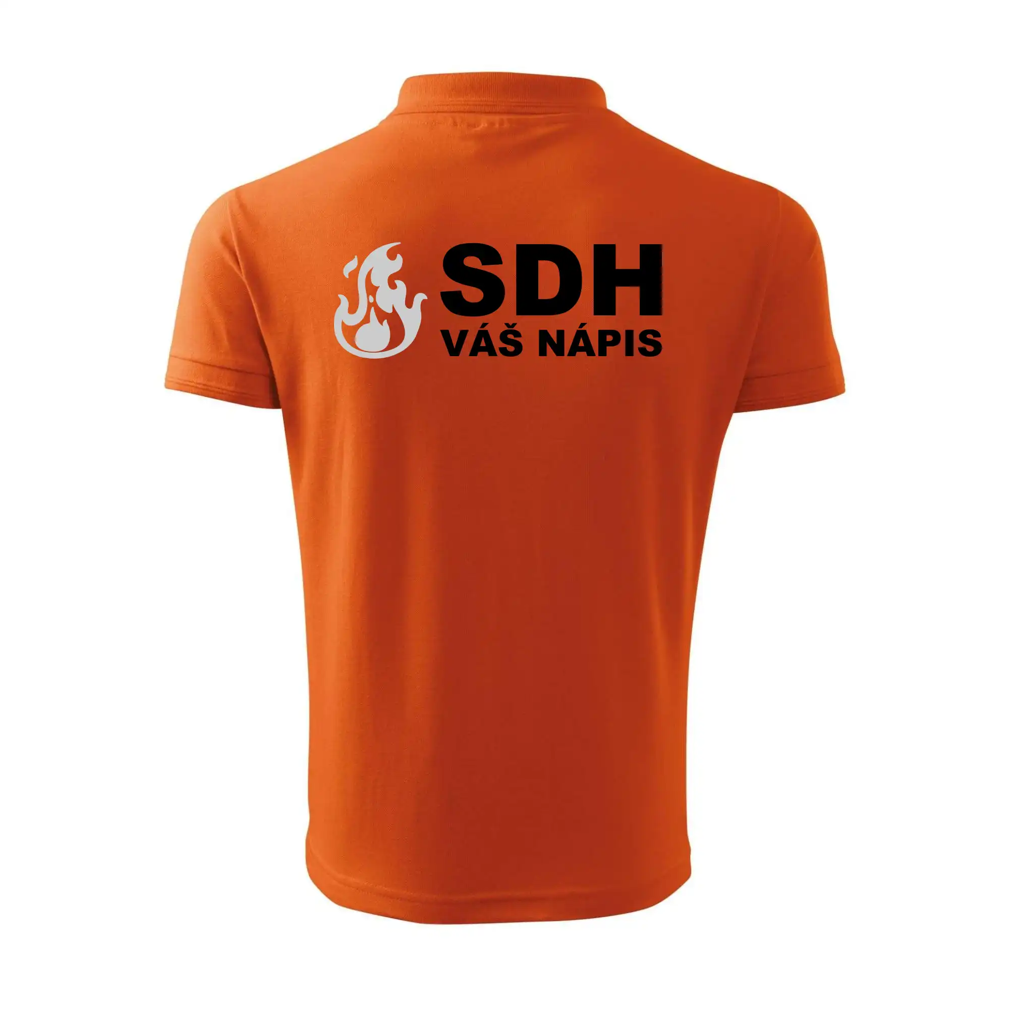SDH REFLEXNÍ nápis (oheň, firesport, název sboru - vlastní nápis)