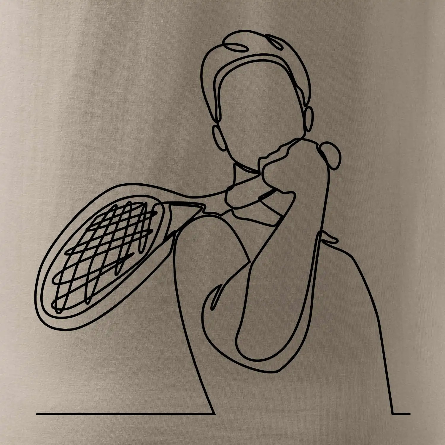 Tenista  jednim tahem