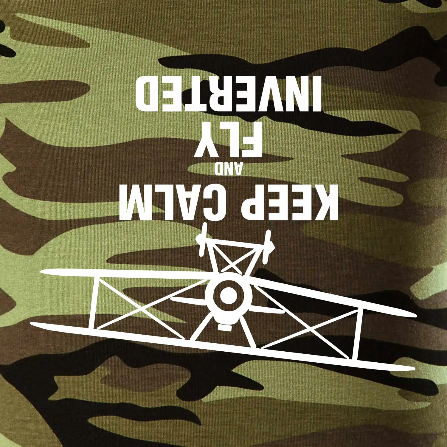 Keep Calm and Fly Inverted