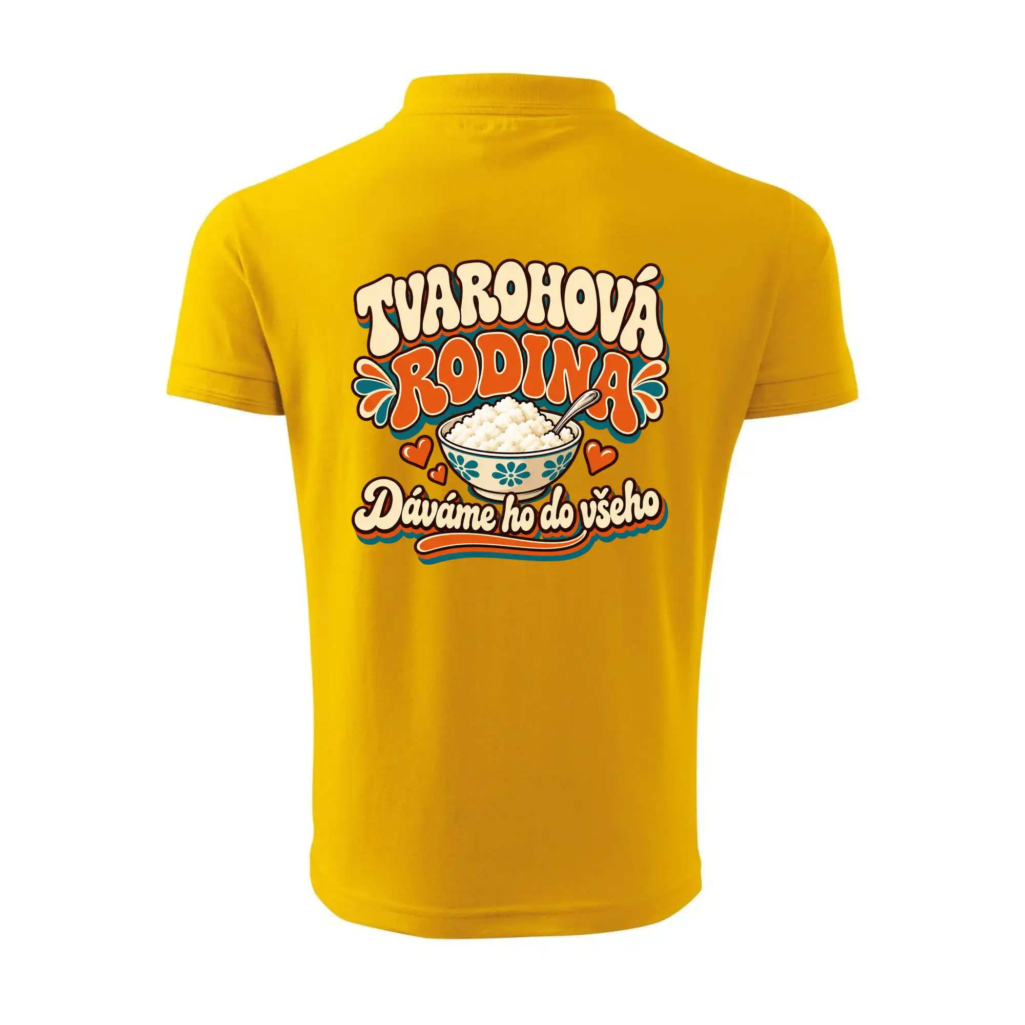 Tvarohová rodina dává tvaroh do všeho