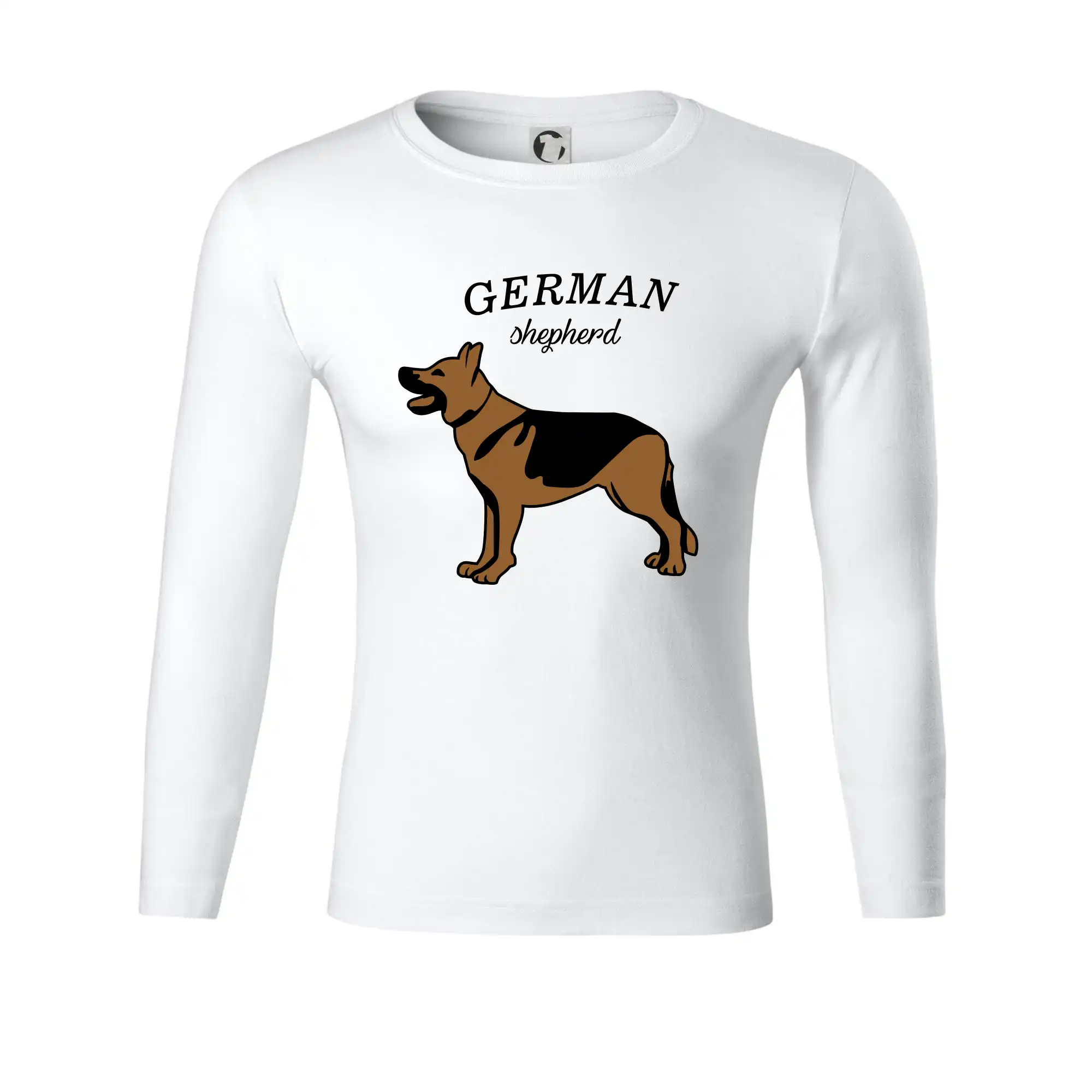 Německý ovčák - hnědý s nápisem