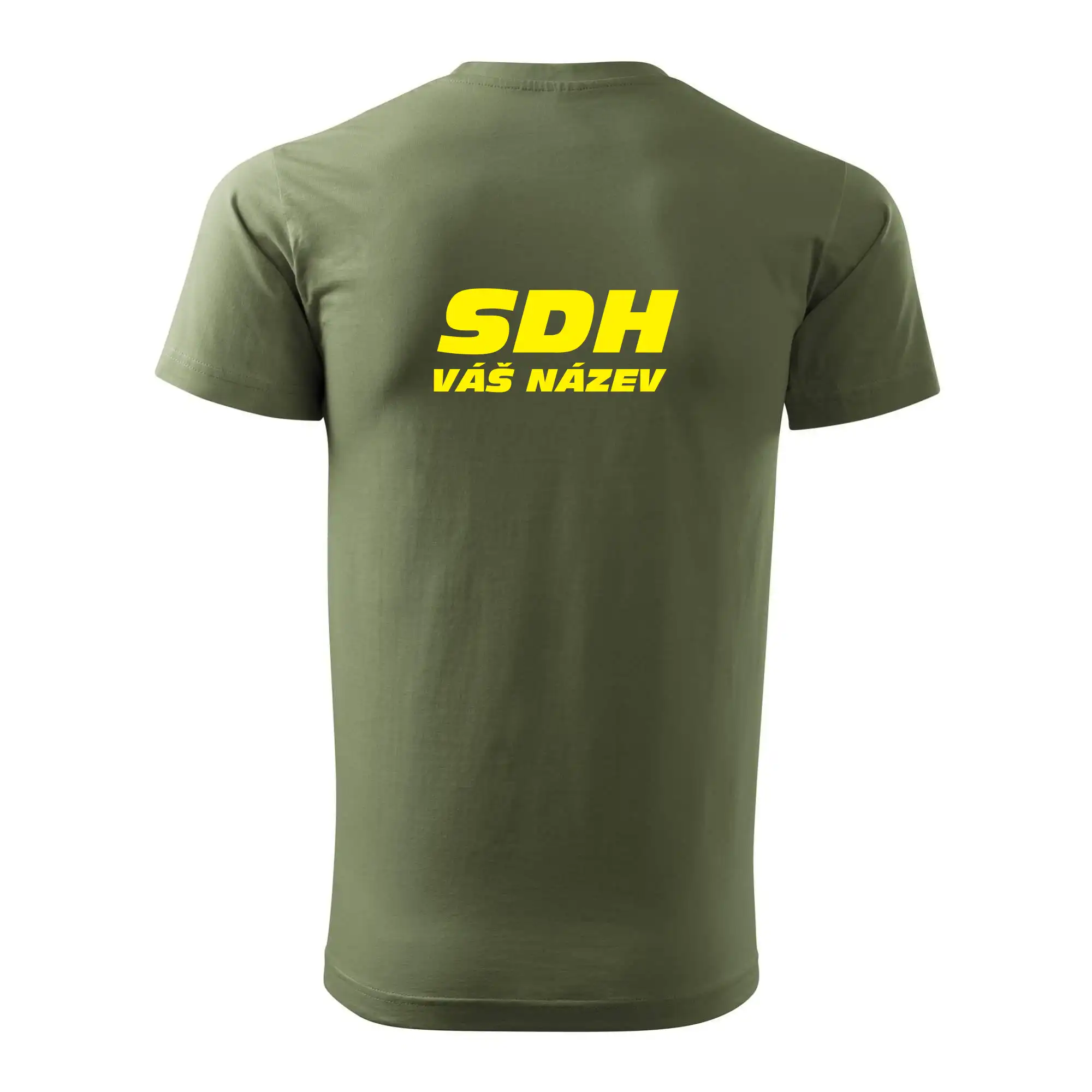 Hasičský sport SDH + váš název ŽLUTÁ