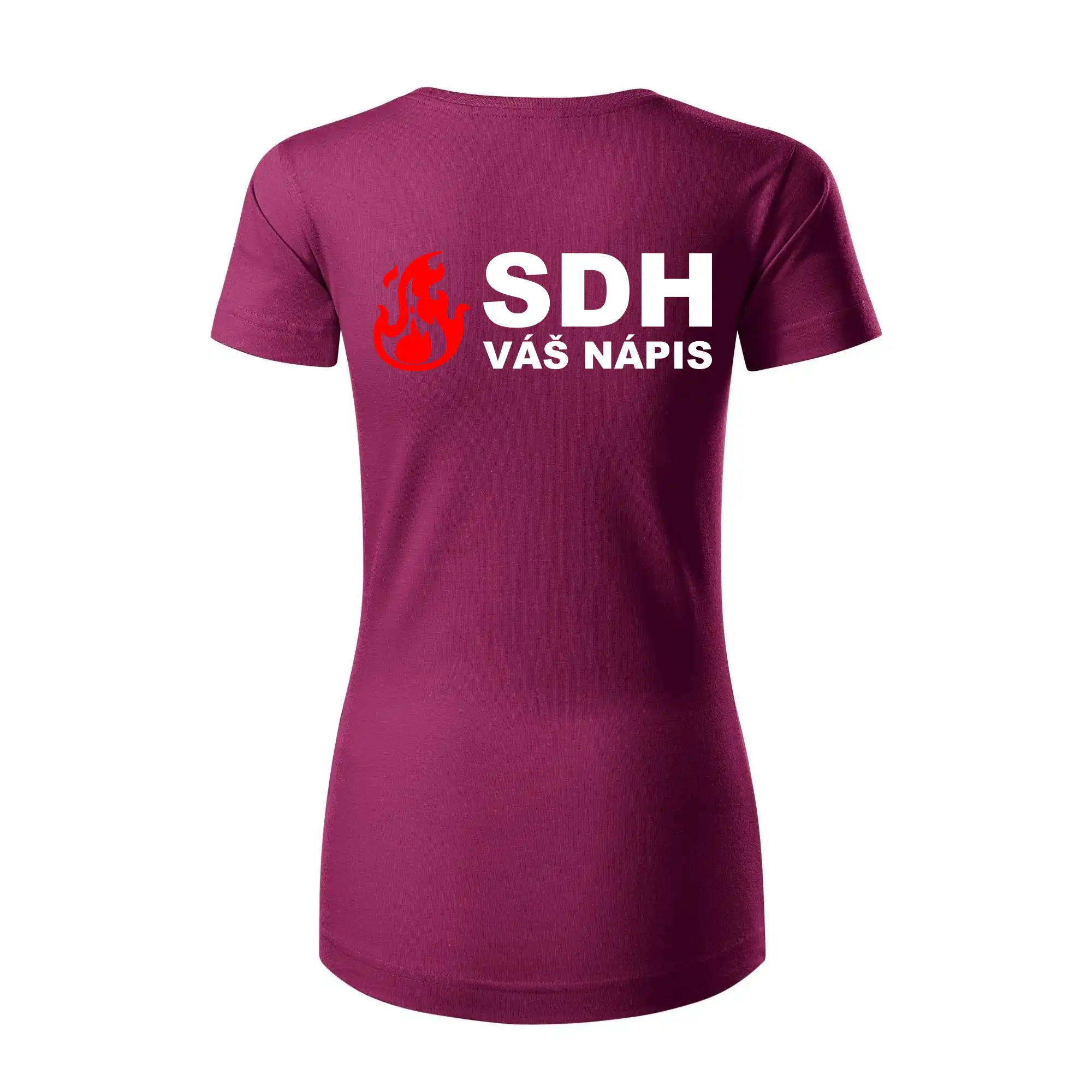 SDH nápis (oheň, firesport, název sboru - vlastní nápis)