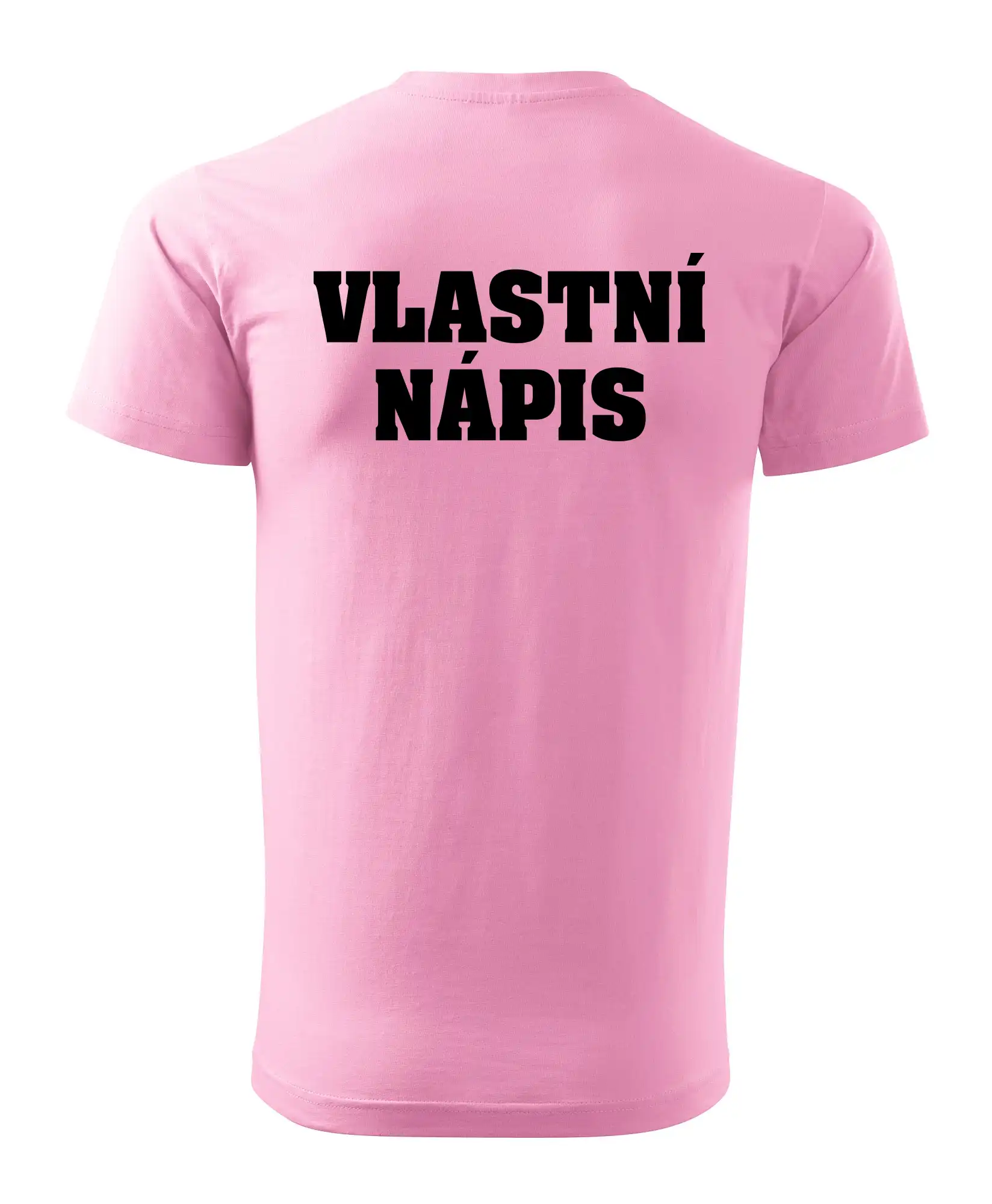 Hvězda života - vlastní nápis vpředu a vzadu