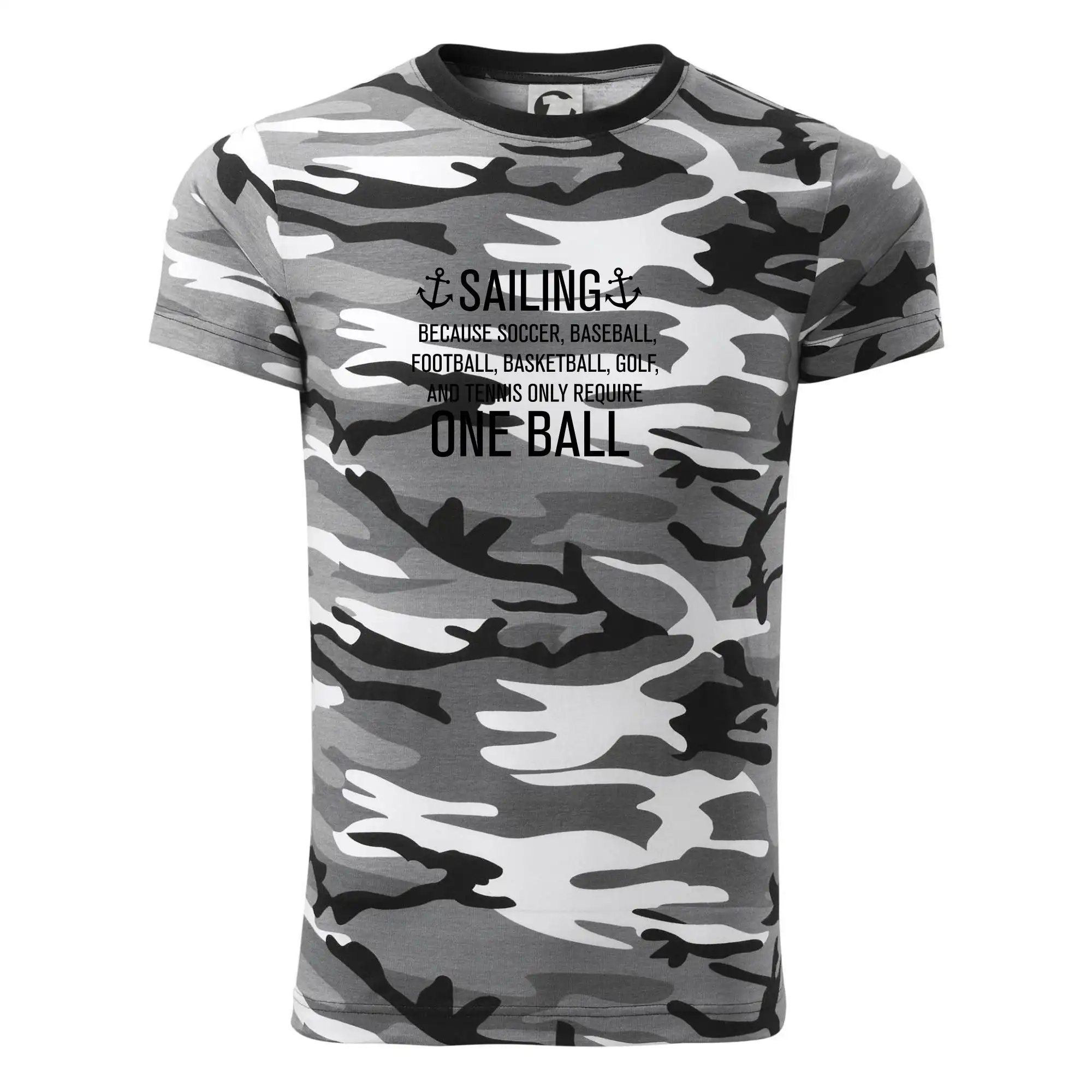 Sailing beacause one ball