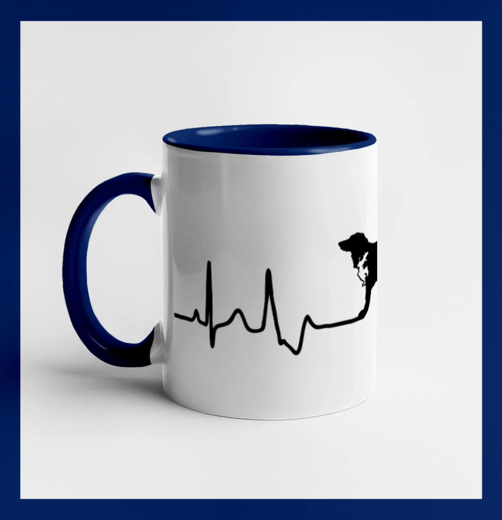 Český strakatý pes EKG