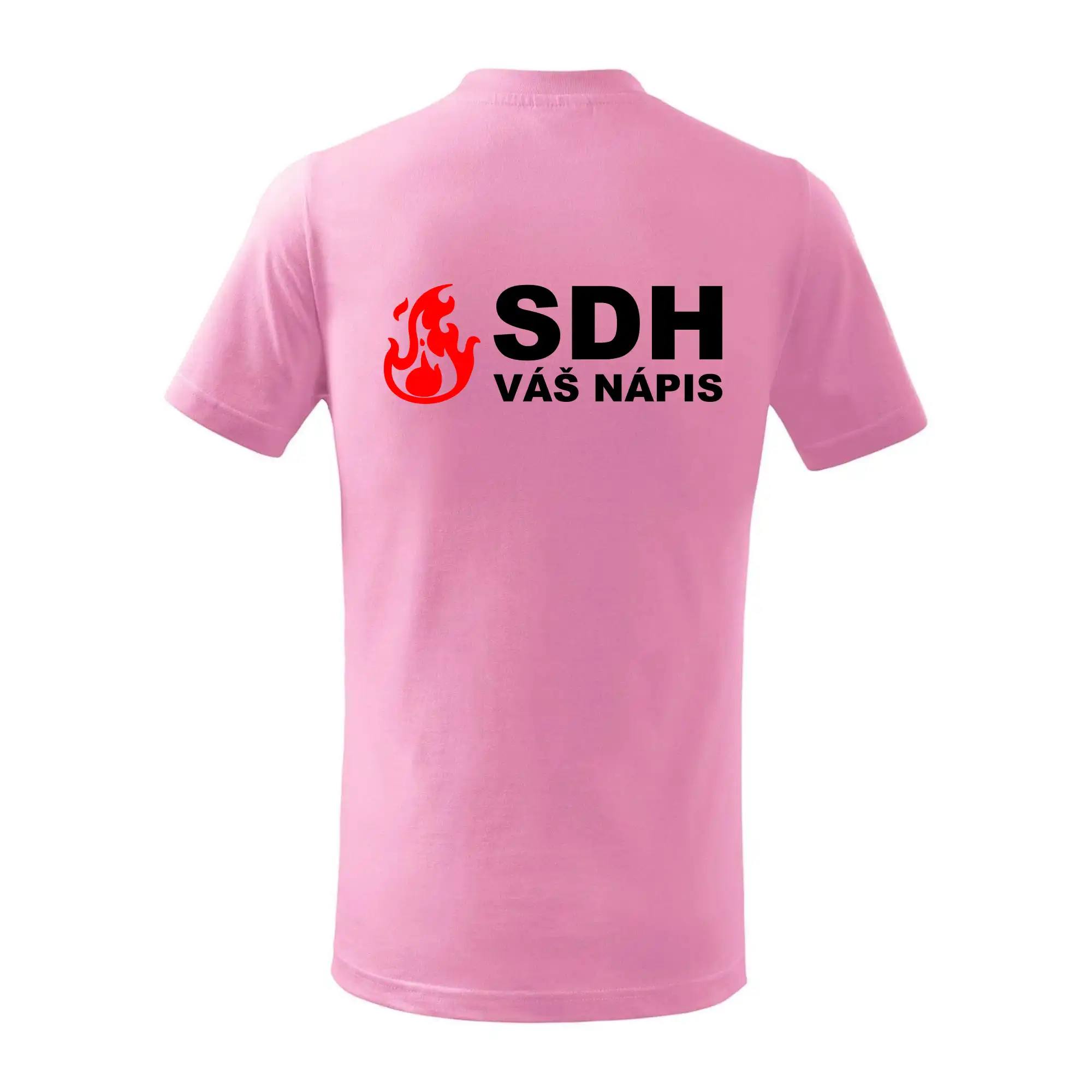 SDH nápis (oheň, firesport, název sboru - vlastní nápis)