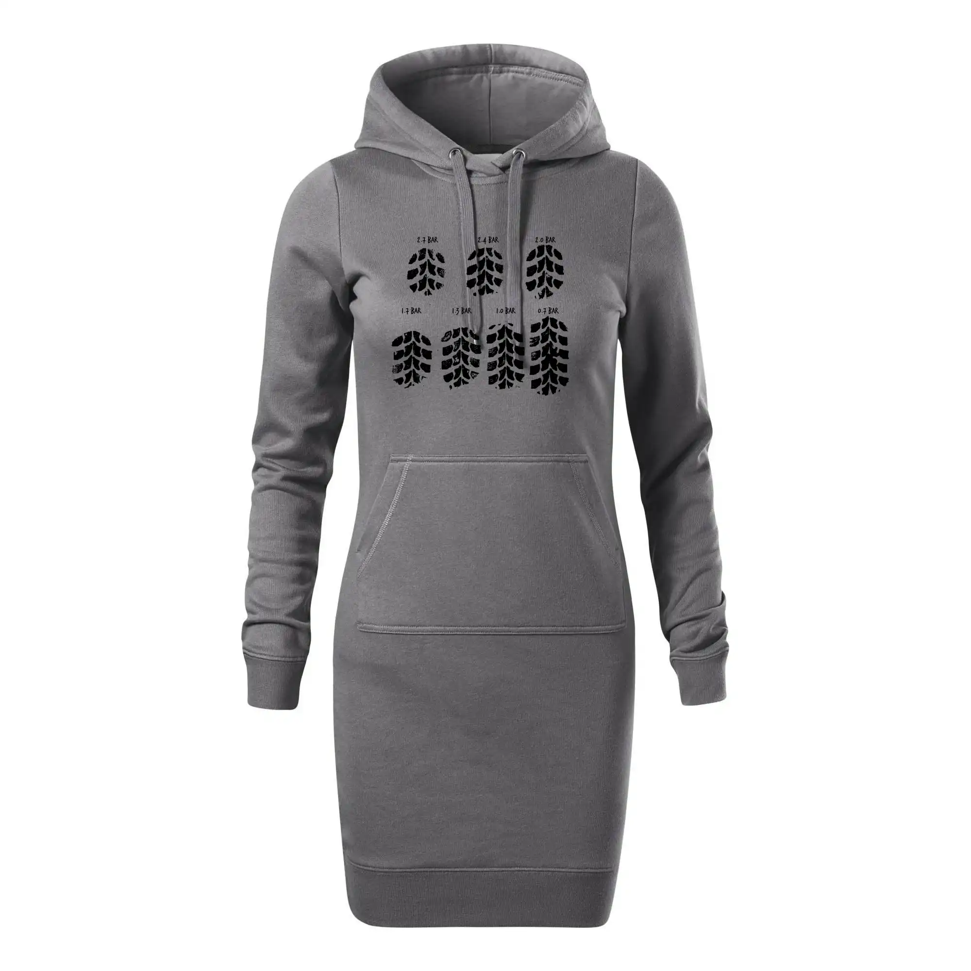 Pneumatiky - obtisk v závislosti na tlaku