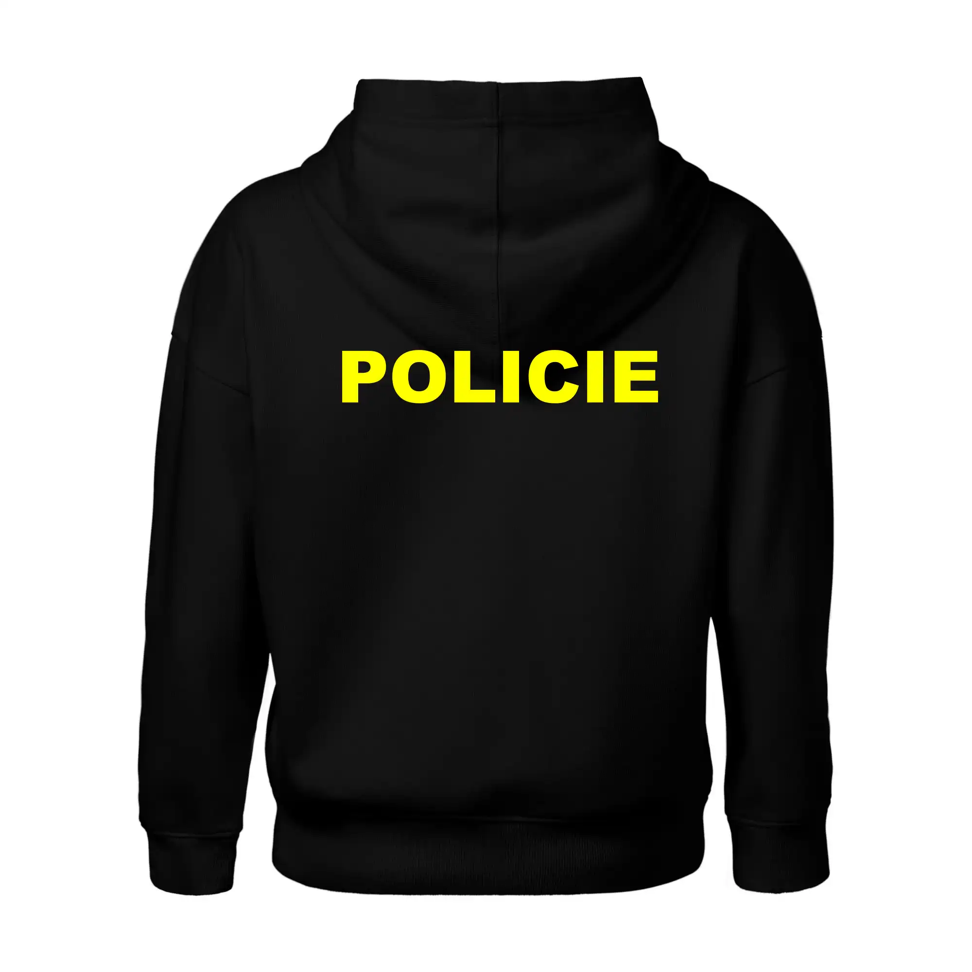 Policie Nápis žlutý