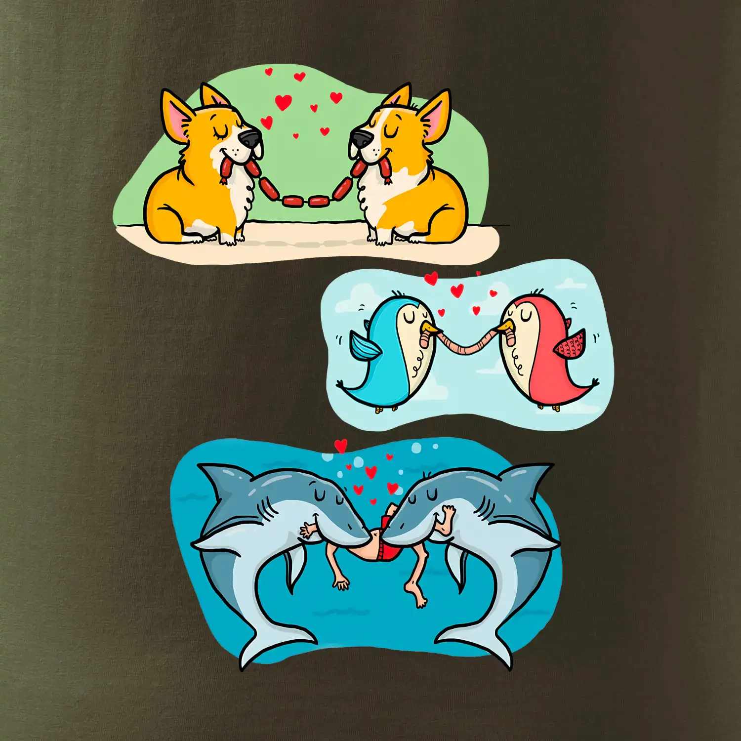 Projev lásky zvířata