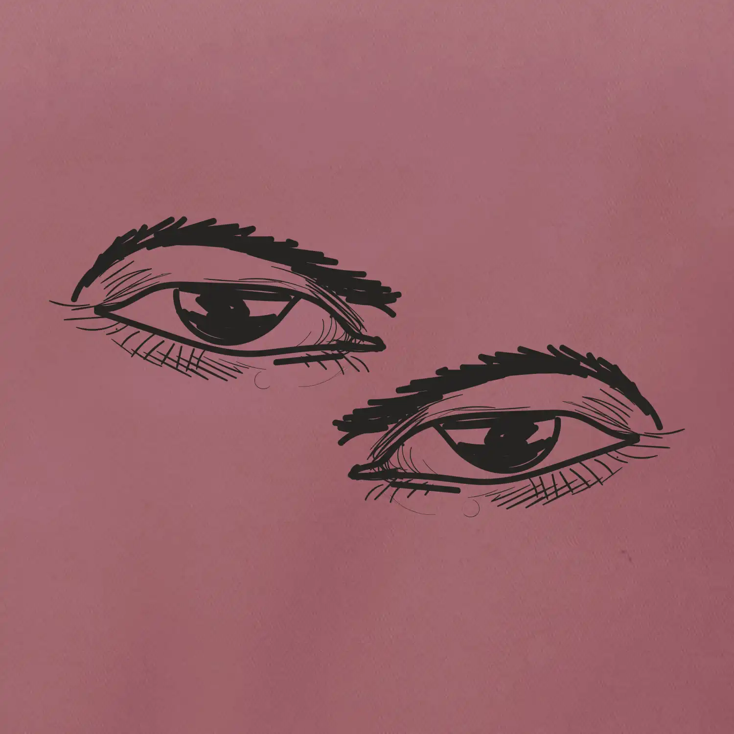 Párovy motiv - oko přimhouřené