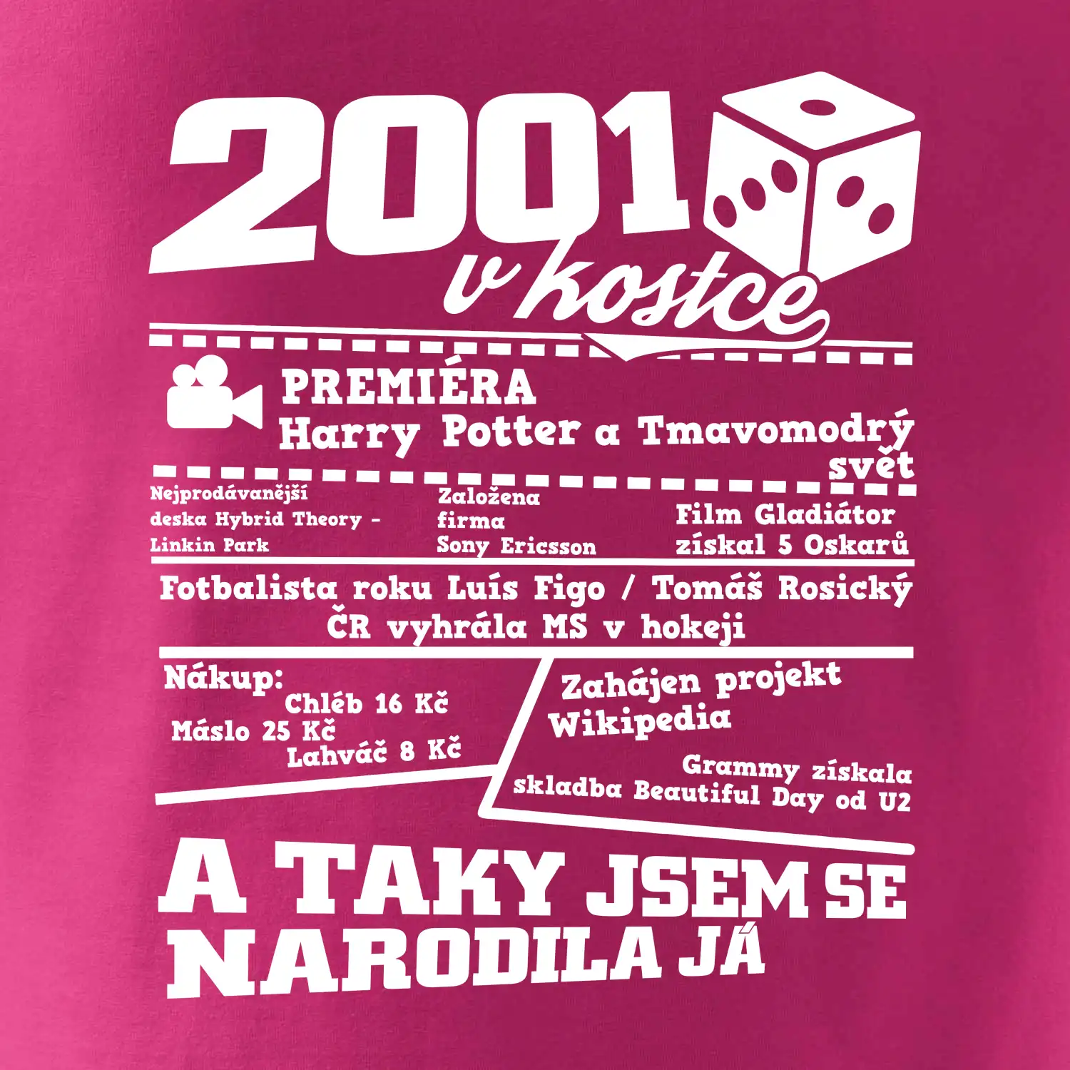 2001 v kostce