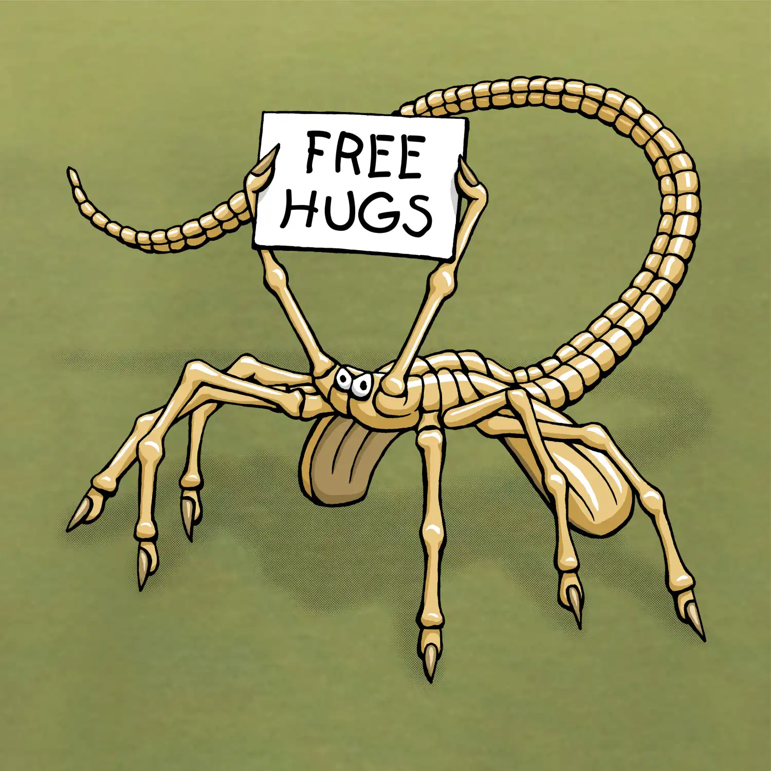 Vetřelec - free hugs (Hana-creative)