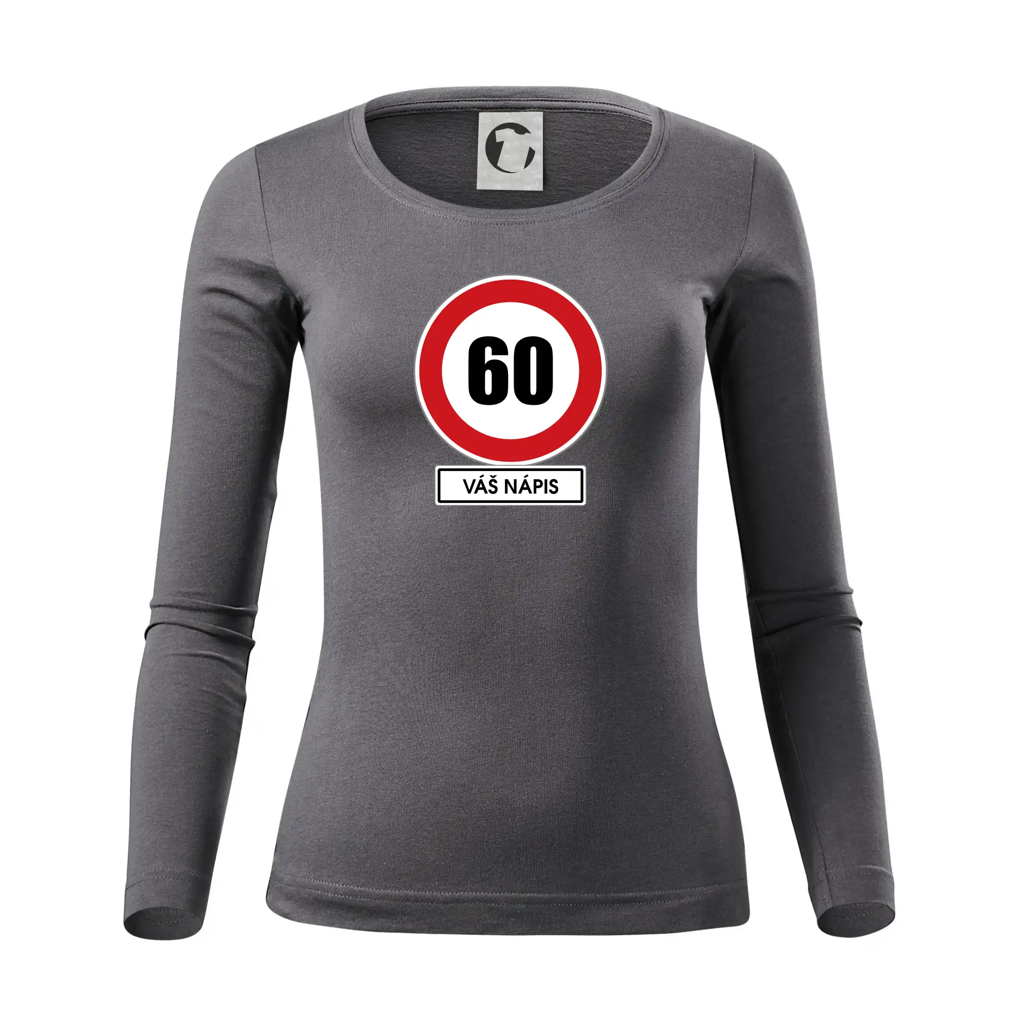 Dopravní značka - rychlost 60 - váš nápis