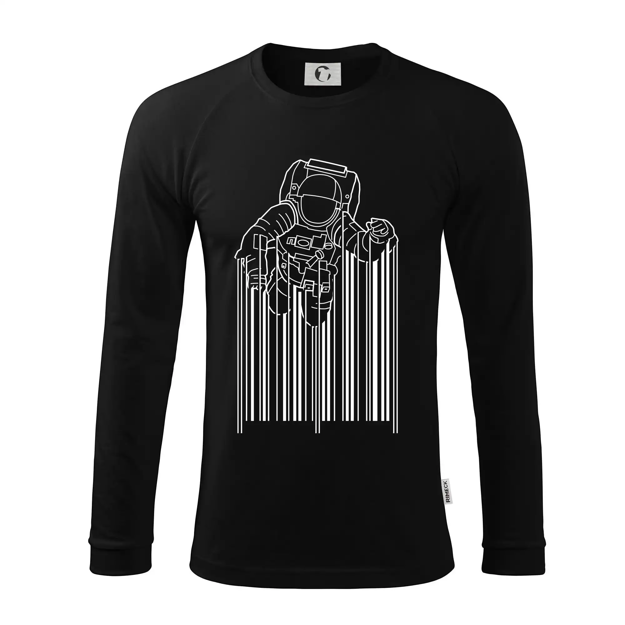 Astronaut - čárový kód