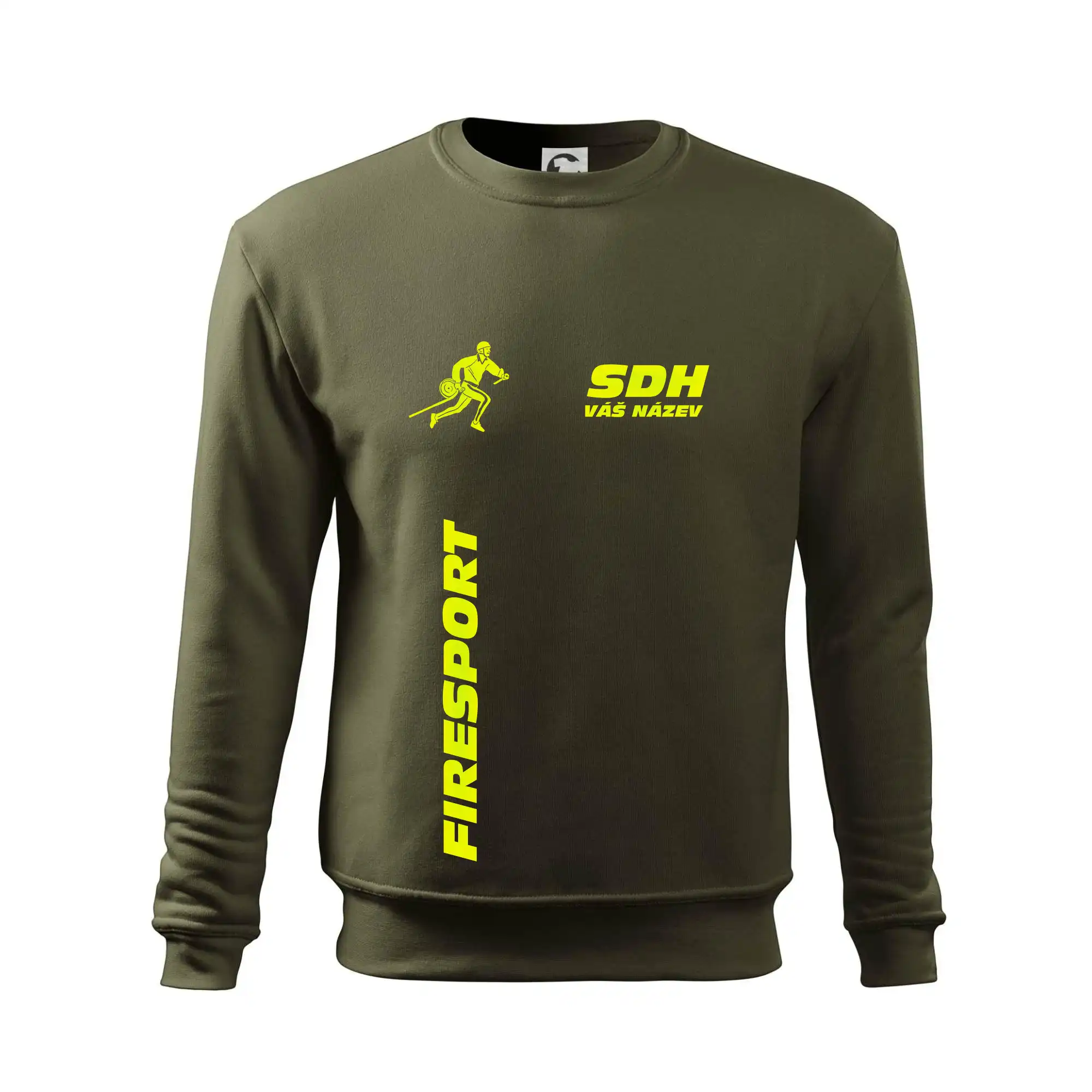 Hasičský sport SDH + váš název FLUO