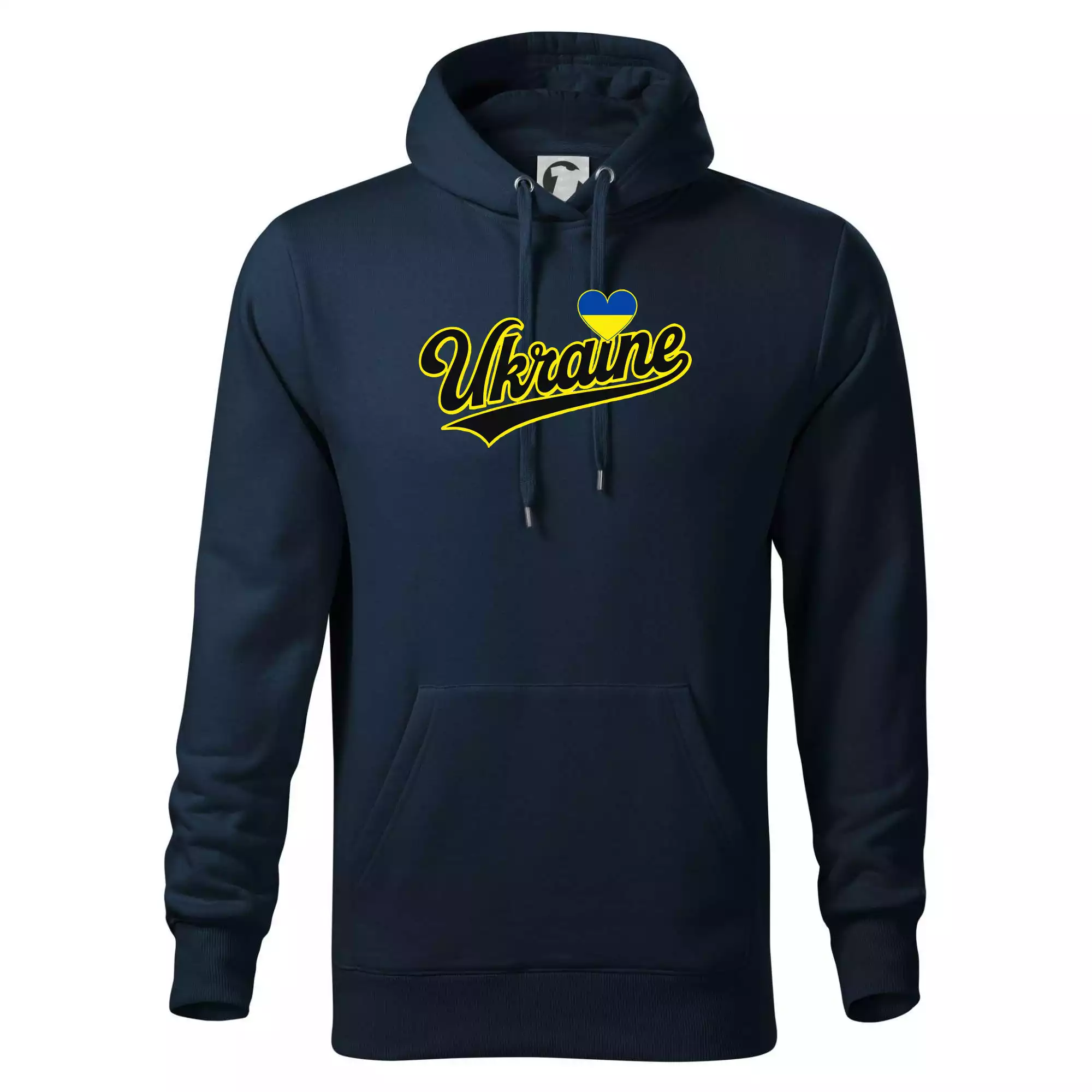 Ukraine - nápis černý