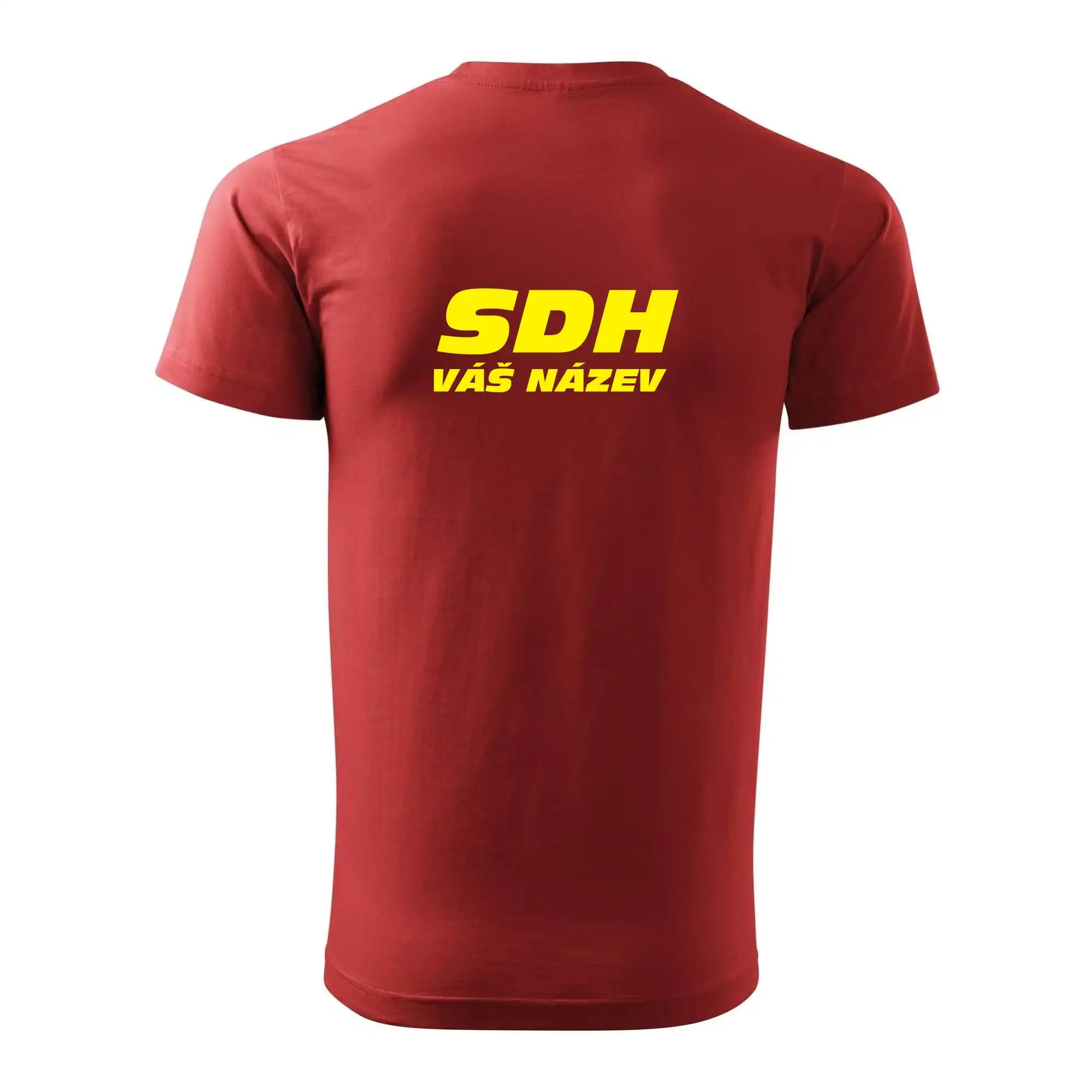 Hasičský sport SDH + váš název ŽLUTÁ