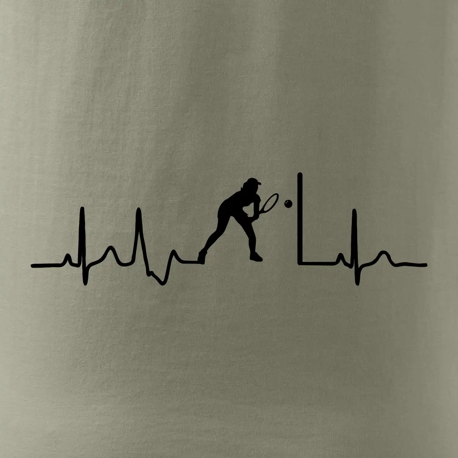 Ekg squash žena