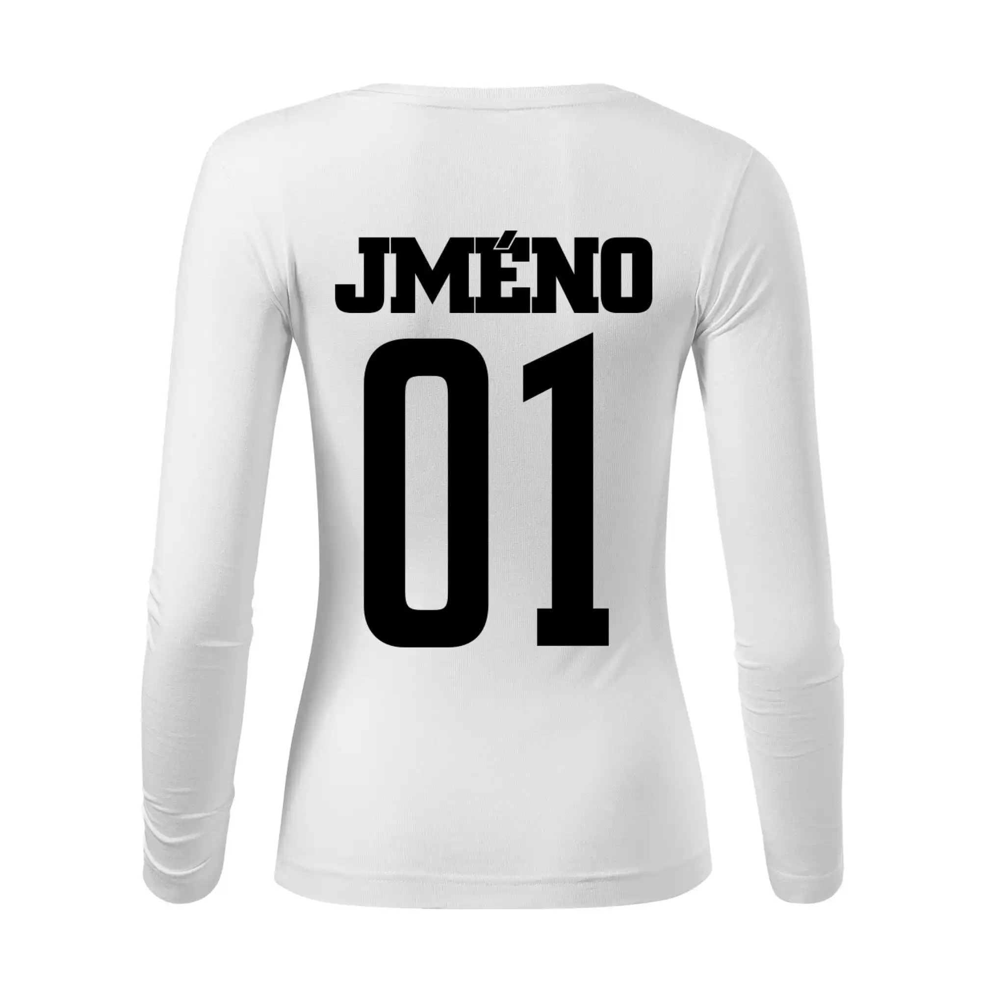 Fotbalový dres - vlastní jméno a číslo
