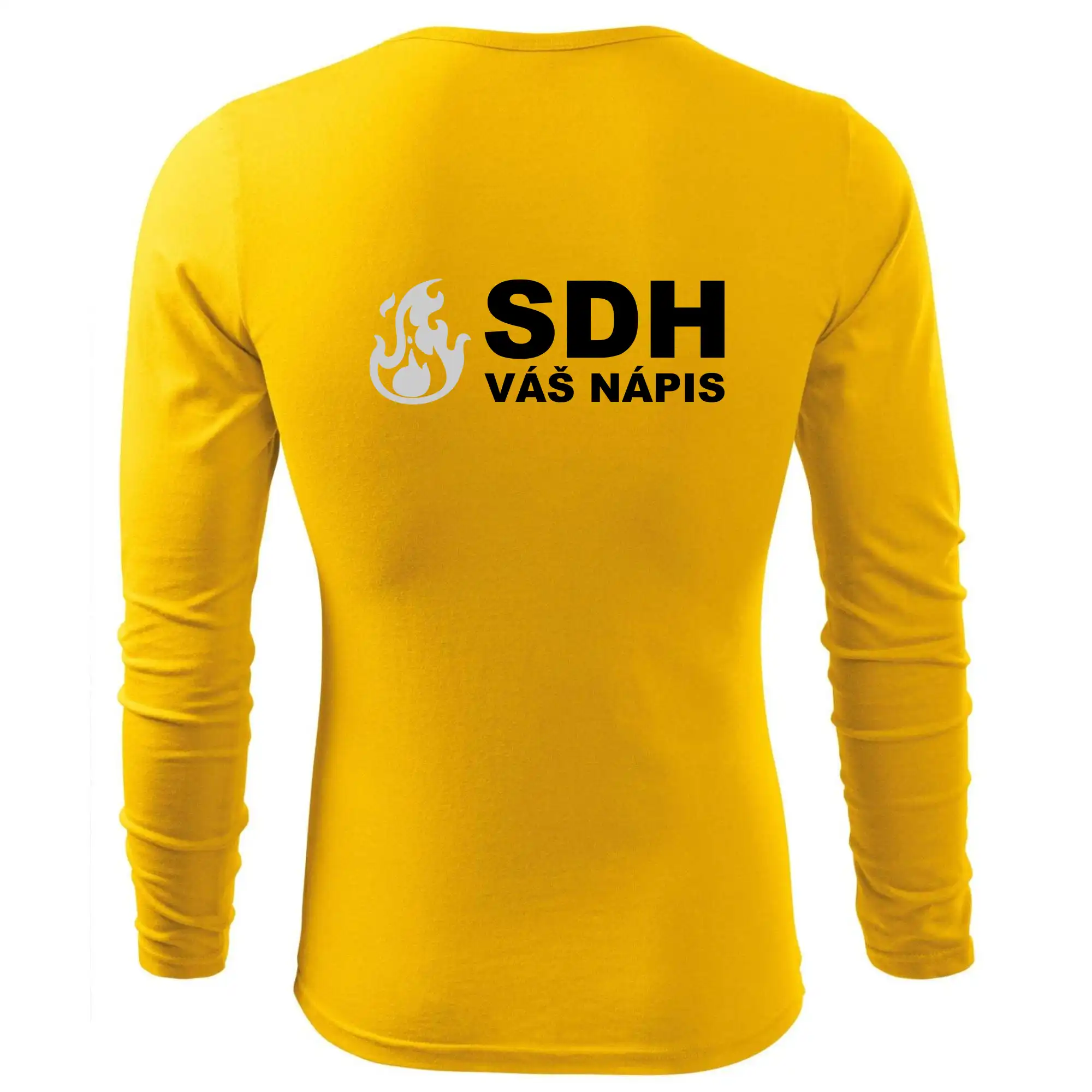 SDH REFLEXNÍ nápis (oheň, firesport, název sboru - vlastní nápis)