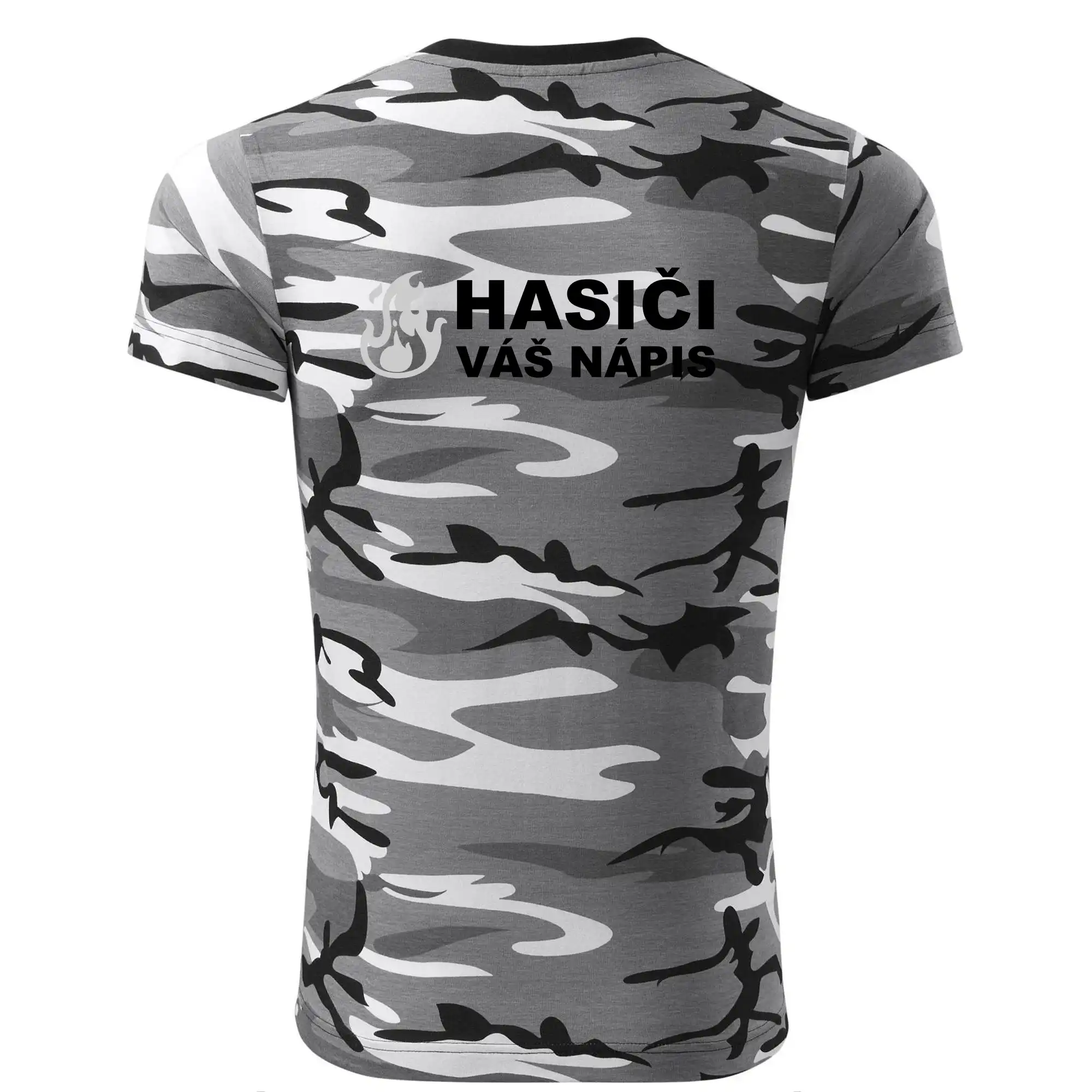 Hasiči REFLEXNÍ (oheň, Firesport, název sboru - vlastní nápis)