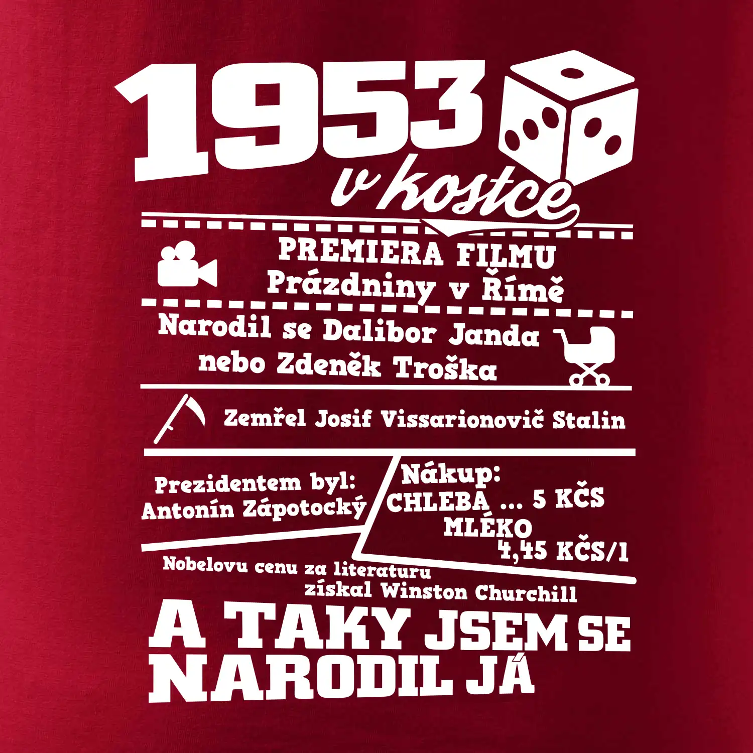 1953 v kostce