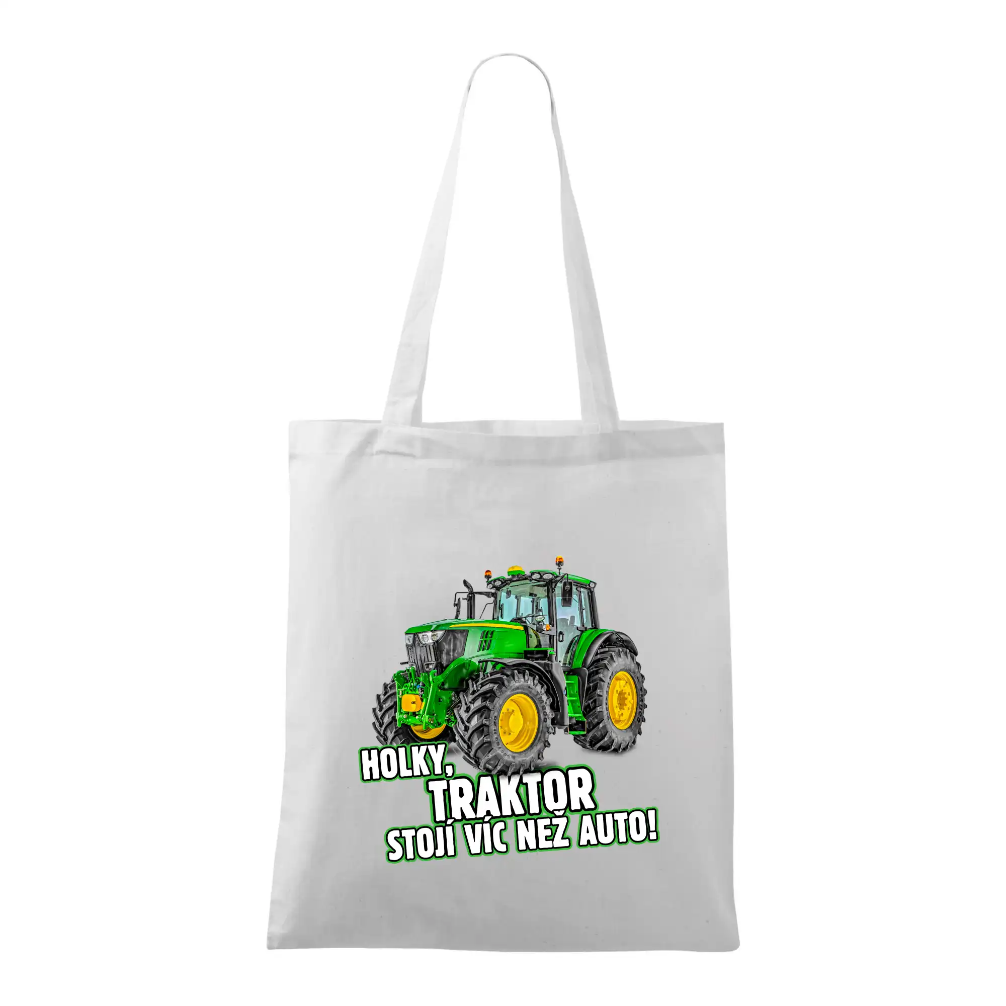 Holky, traktor stojí víc než auto