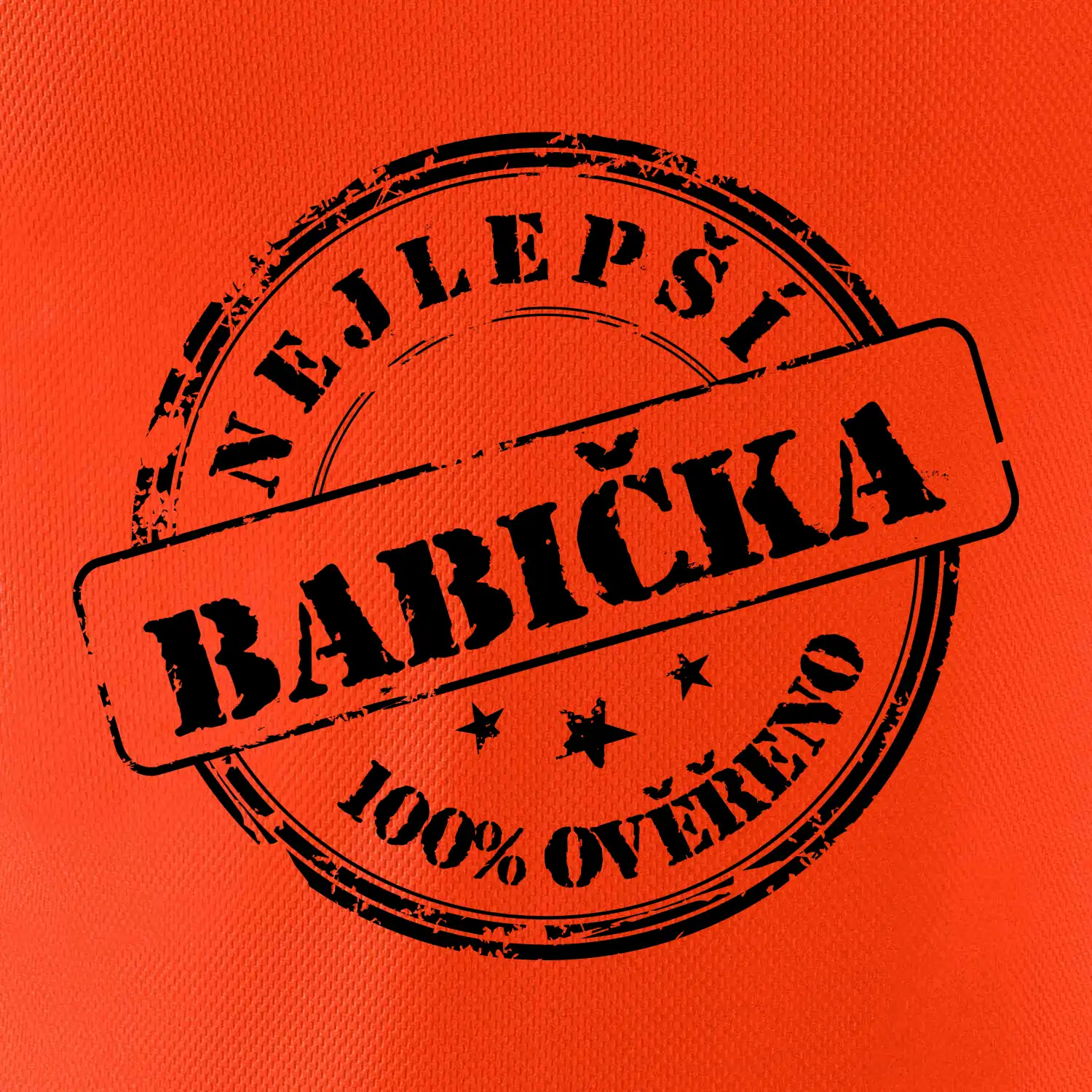Razítko - nejlepší babička