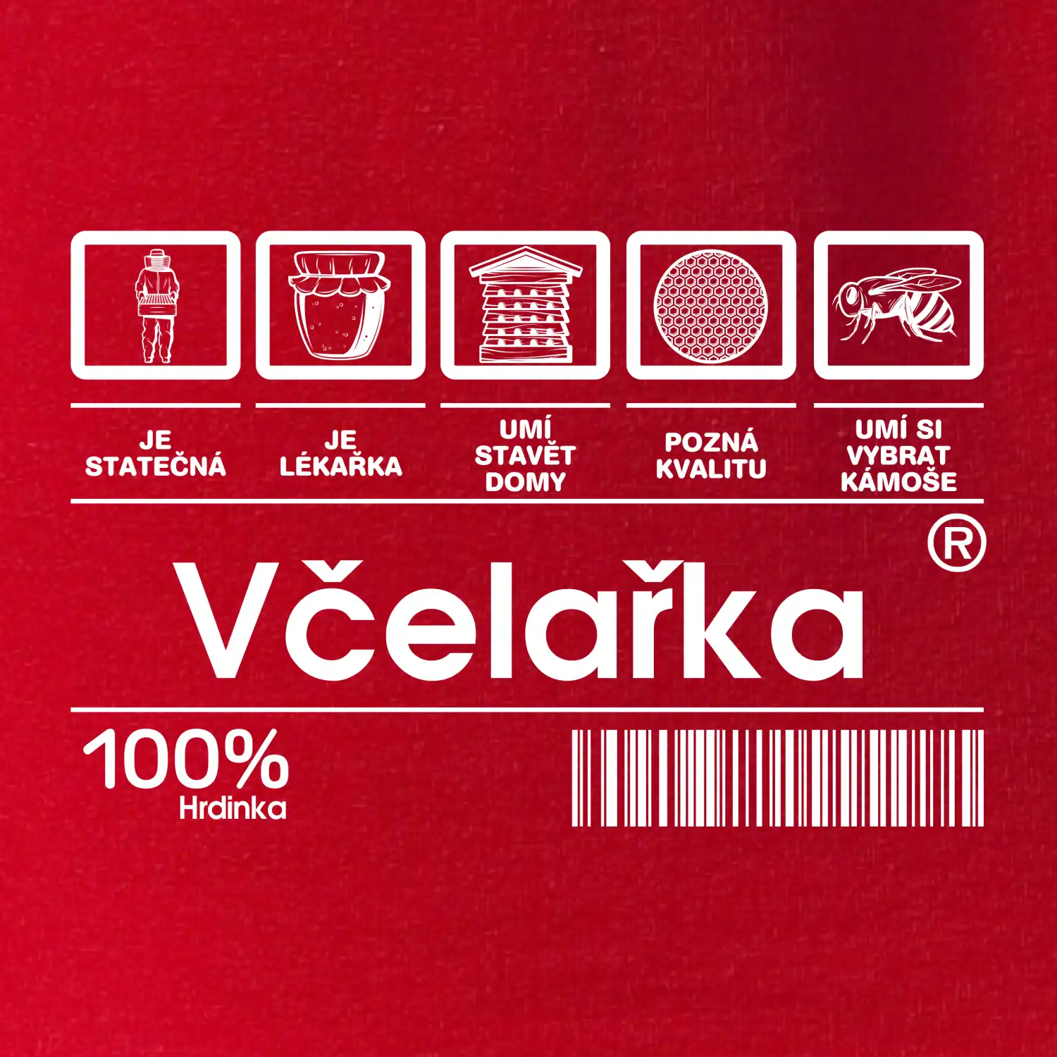 Čárový kód včelařka