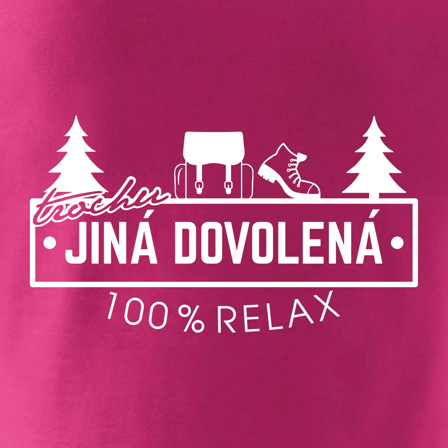 Trochu jiná dovolená batoh