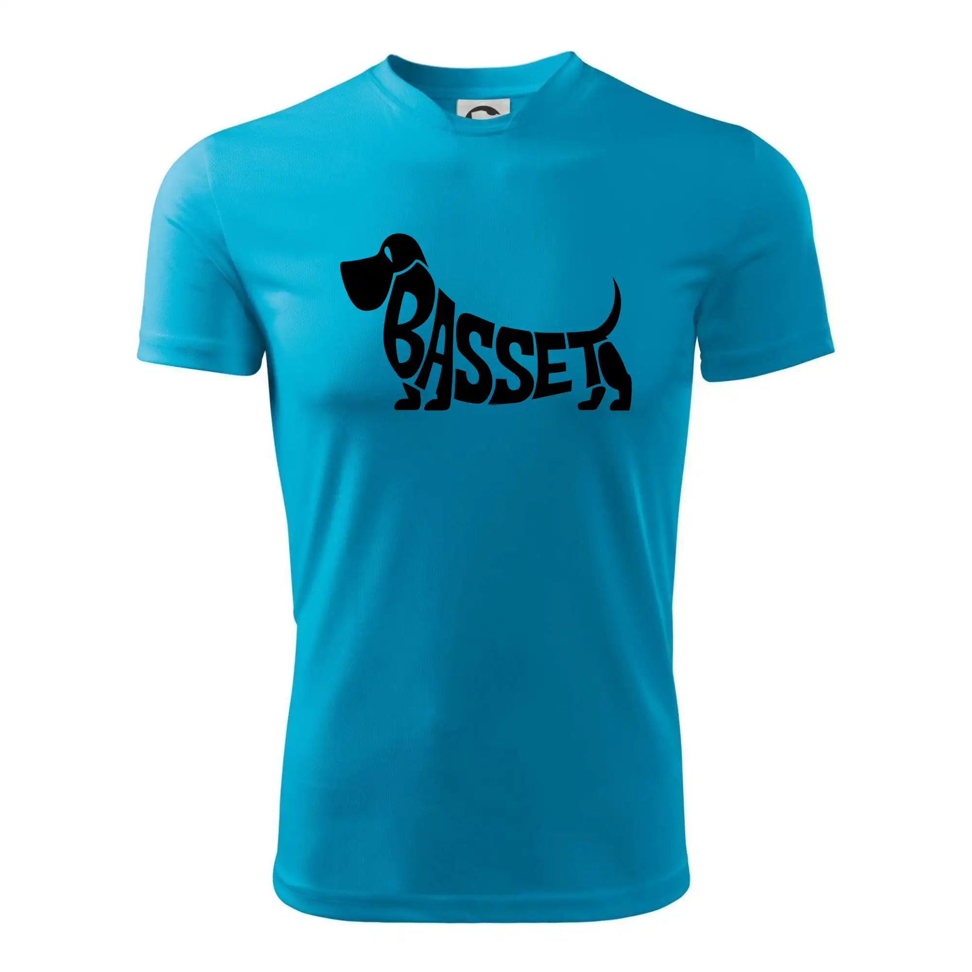 Basset nápis v těle