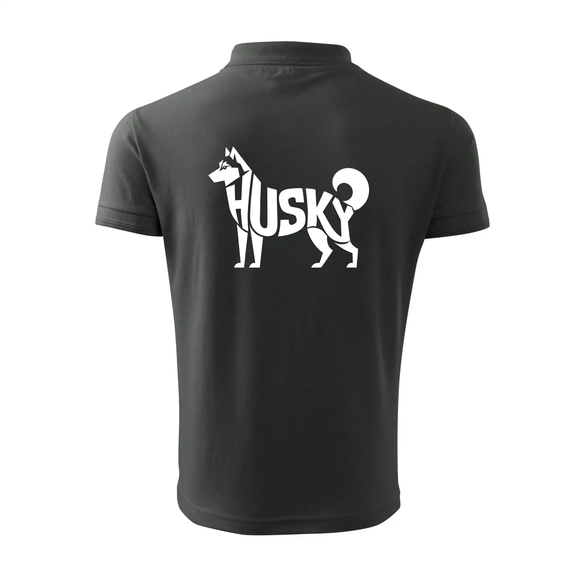 Husky nápis v těle