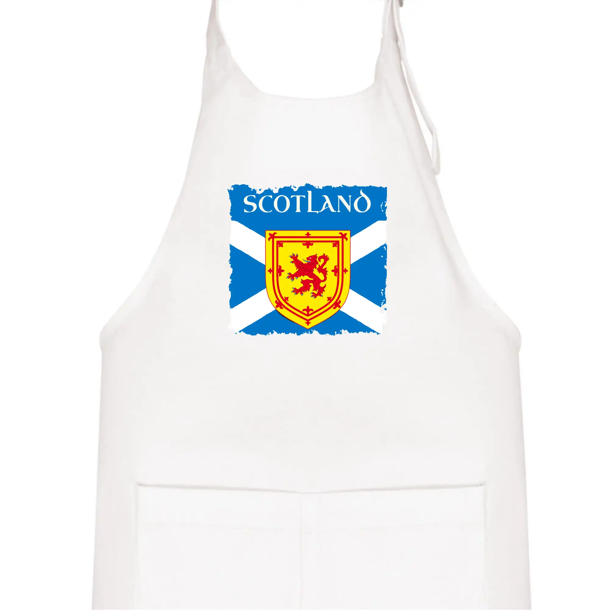 Skotská vlajka s erbem lva