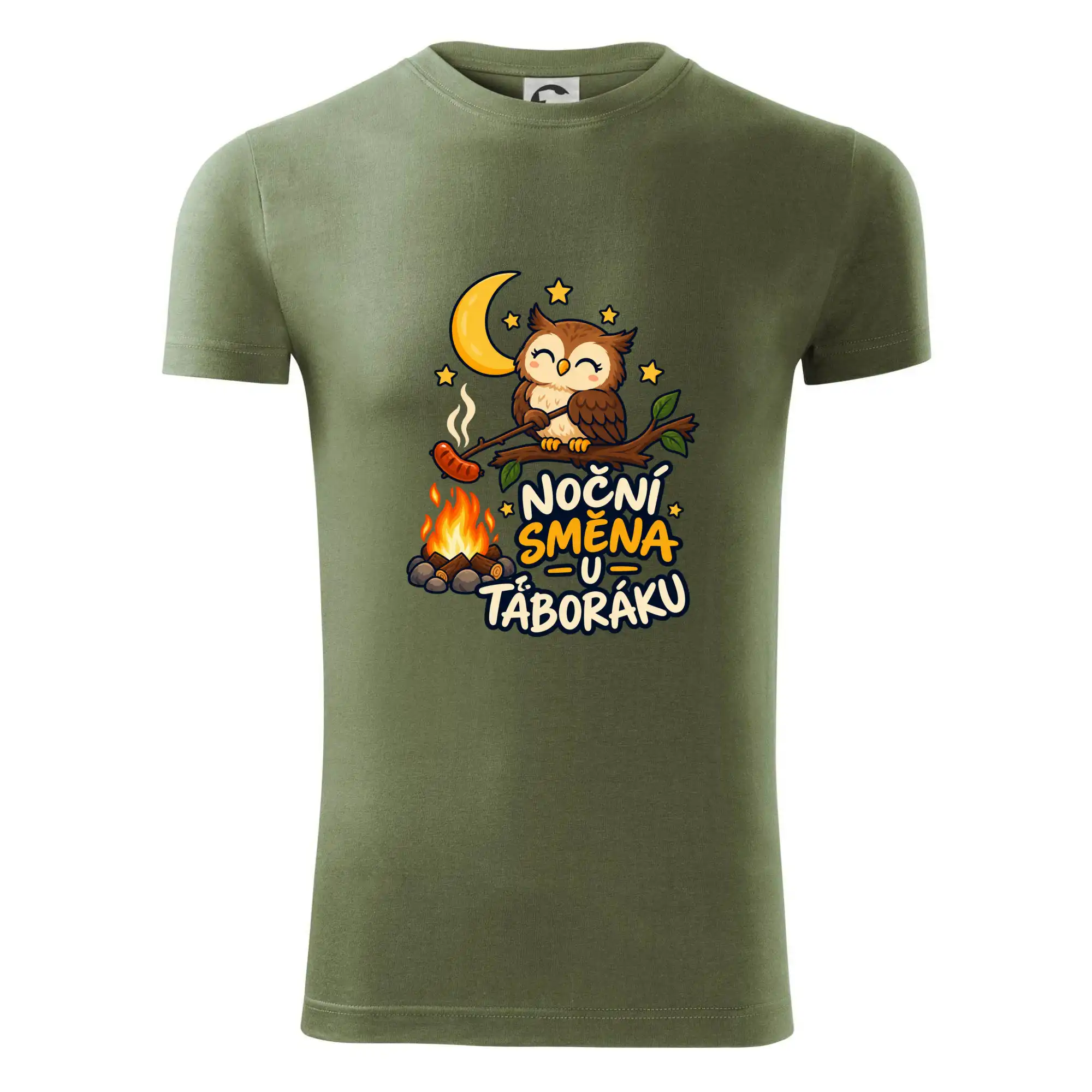 Noční směna u táboráku
