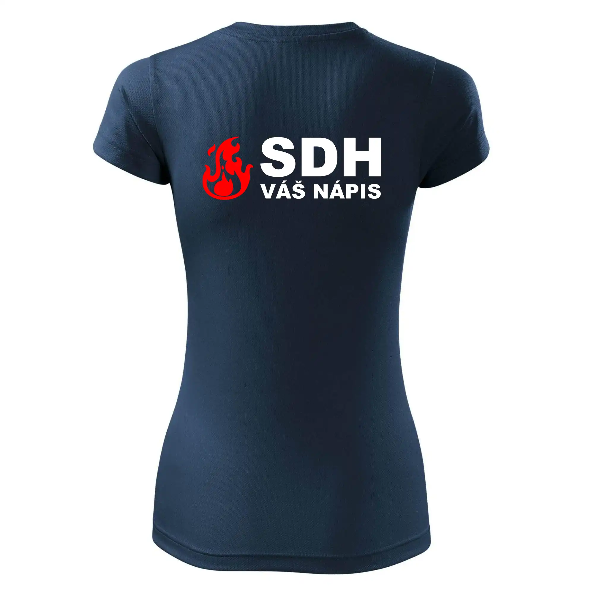 SDH nápis (oheň, firesport, název sboru - vlastní nápis)