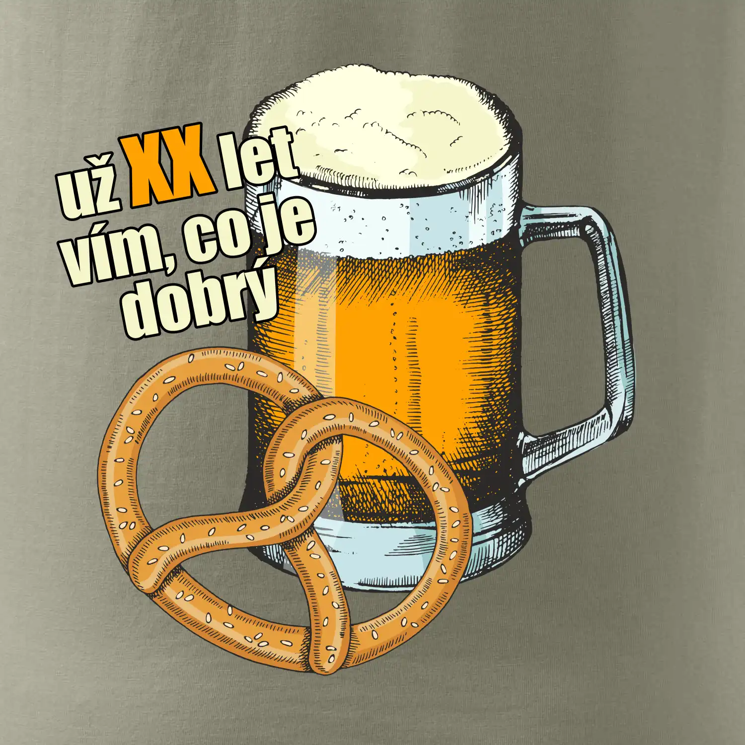 Pivo a preclík vím co je dobrý