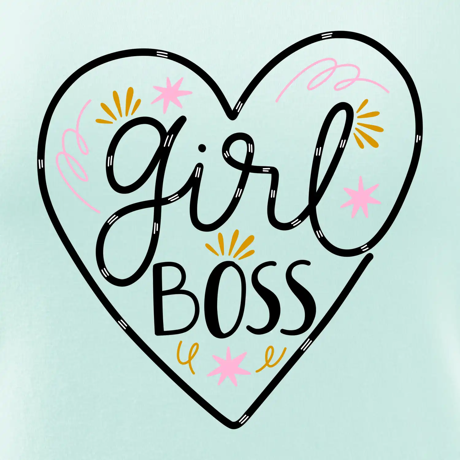 Girl boss - srdce