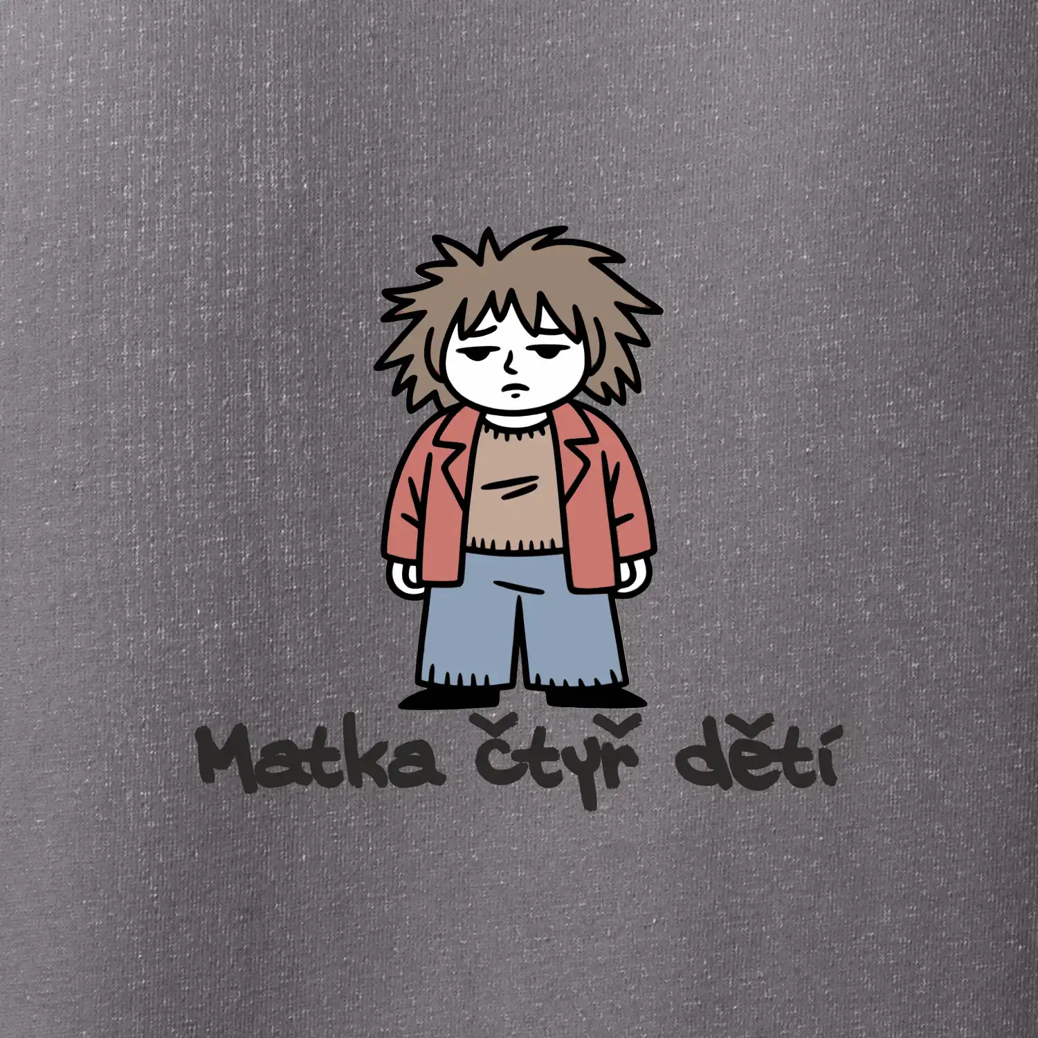 Unavená matka čtyř dětí