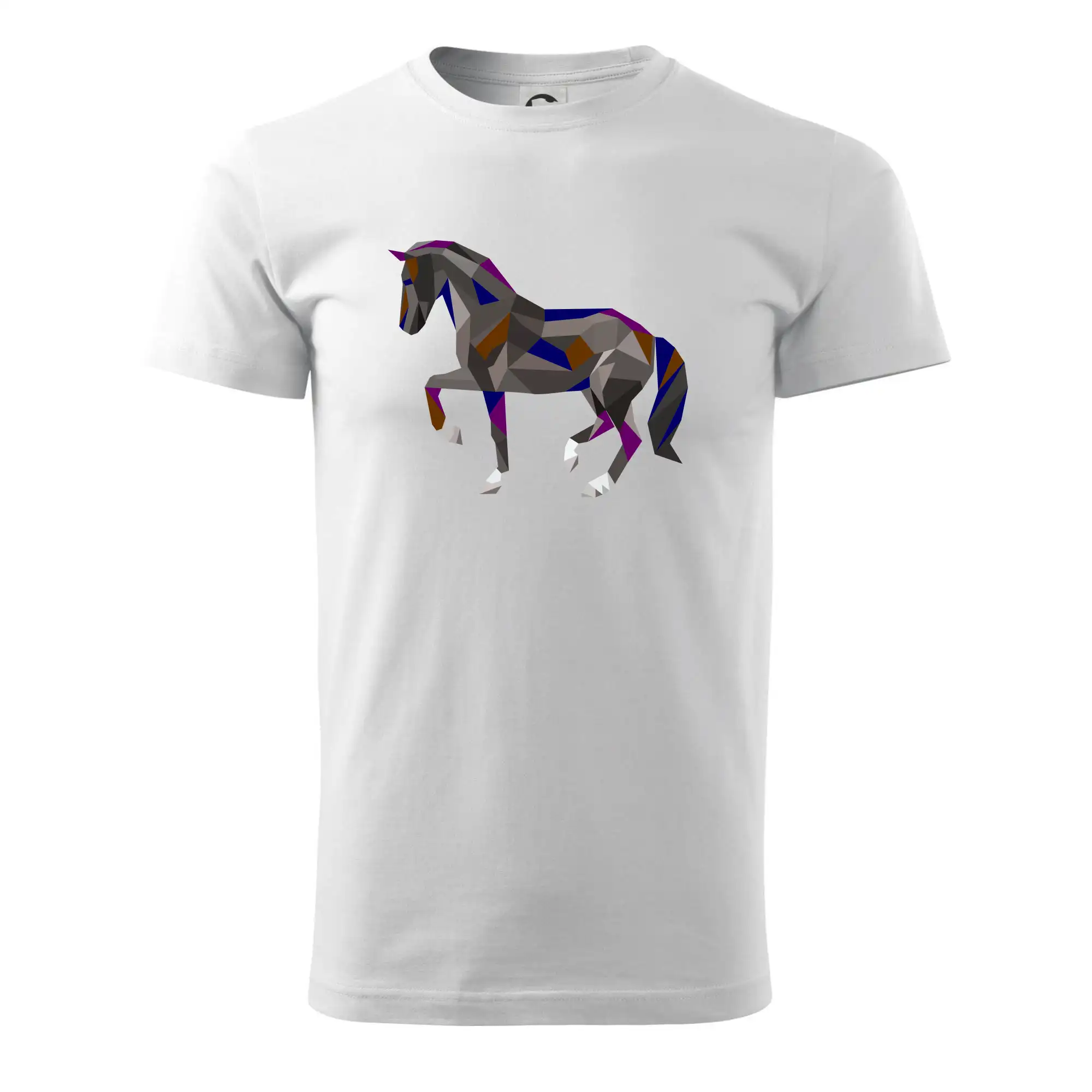 Kůň geometrie barevný