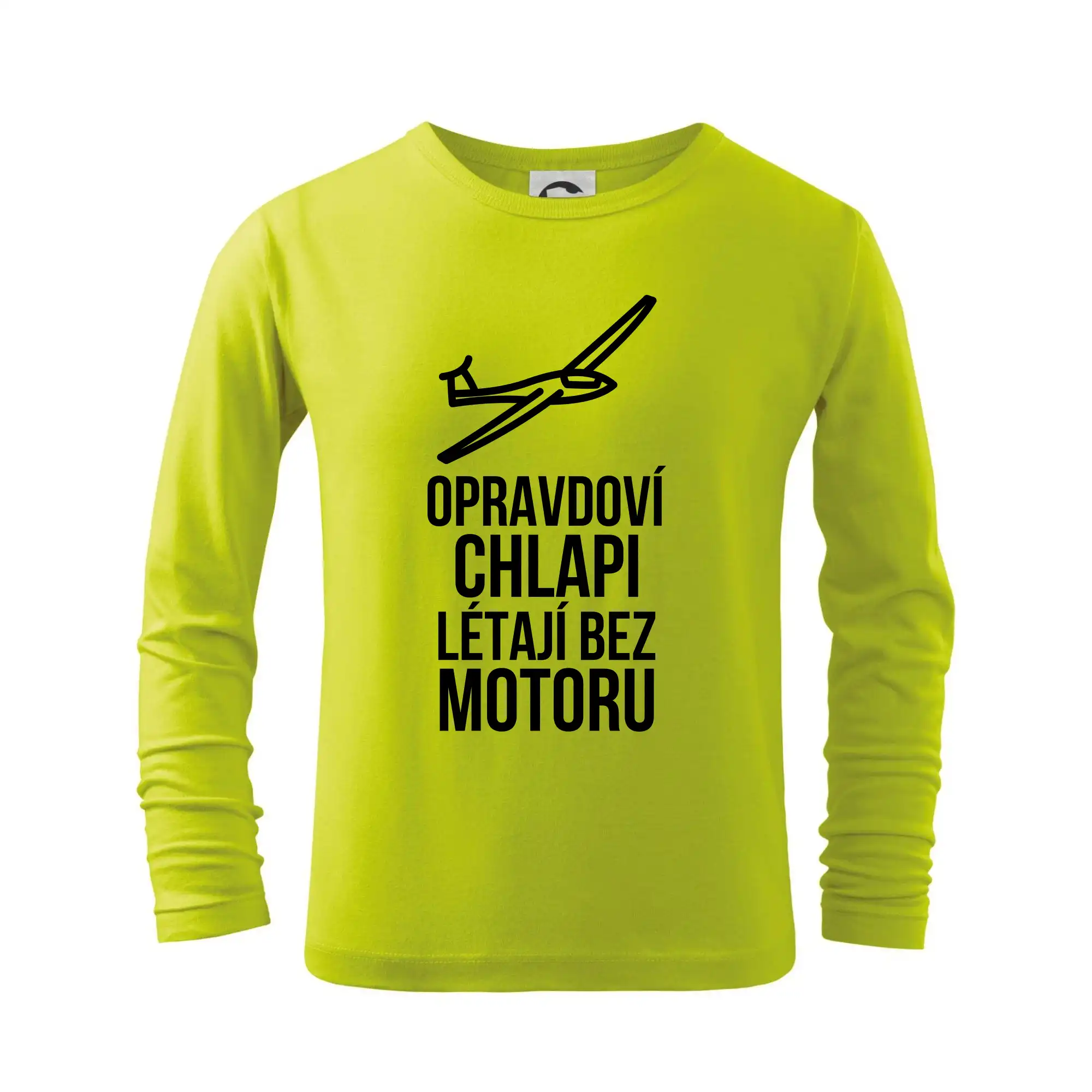 Opravdovi chlapi létají bez motoru