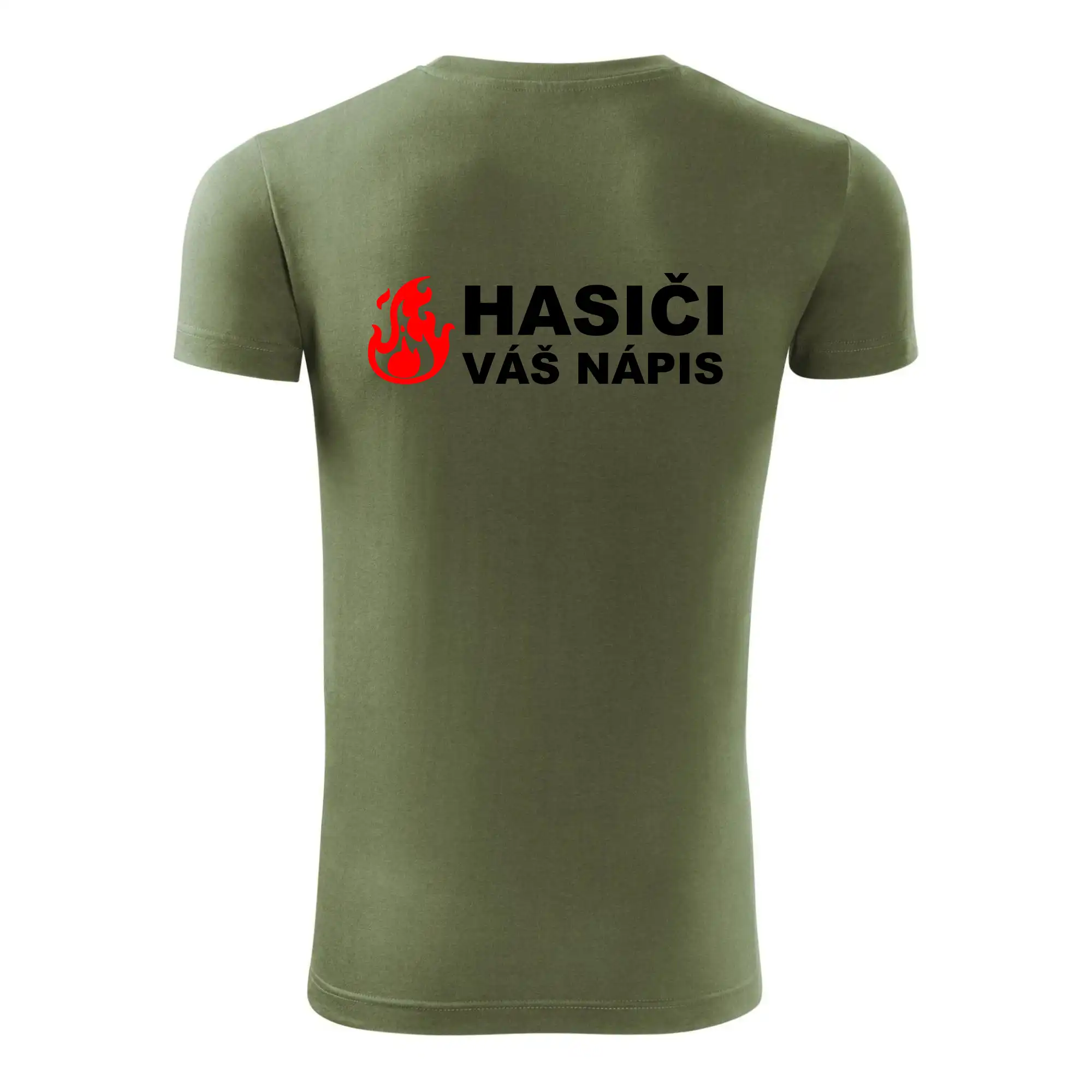 Hasiči (oheň,  Firesport, název sboru - vlastní nápis)
