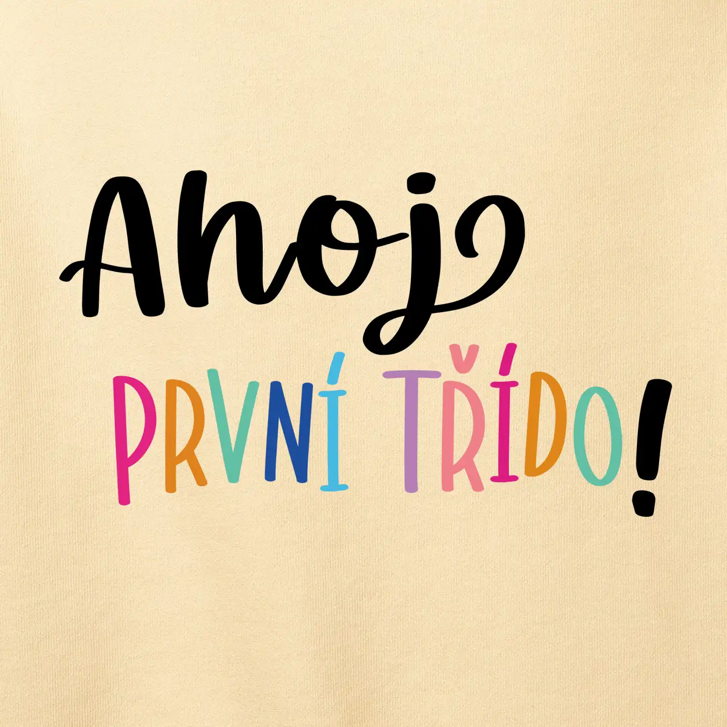 Ahoj první třído
