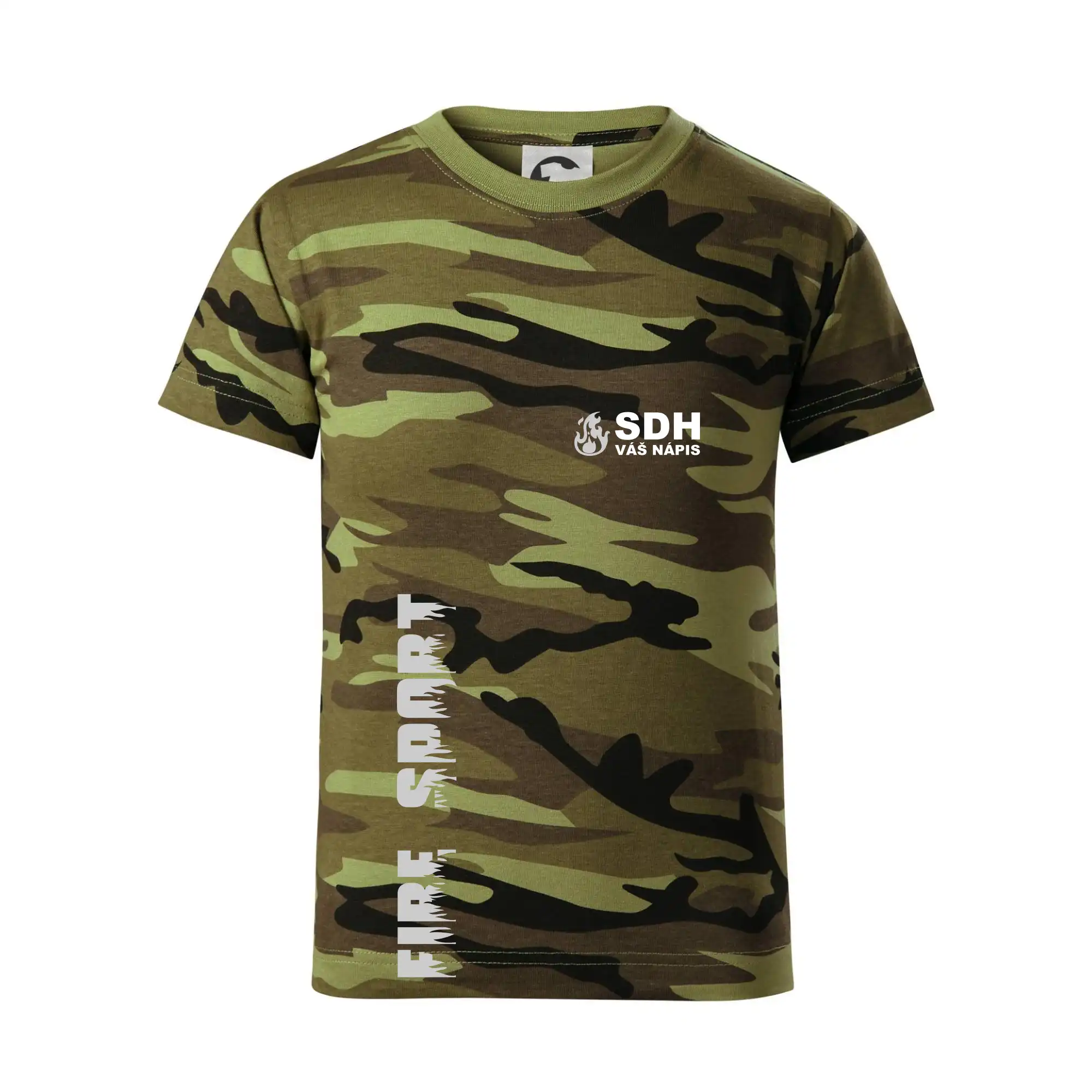 SDH REFLEXNÍ nápis (oheň, firesport, název sboru - vlastní nápis)