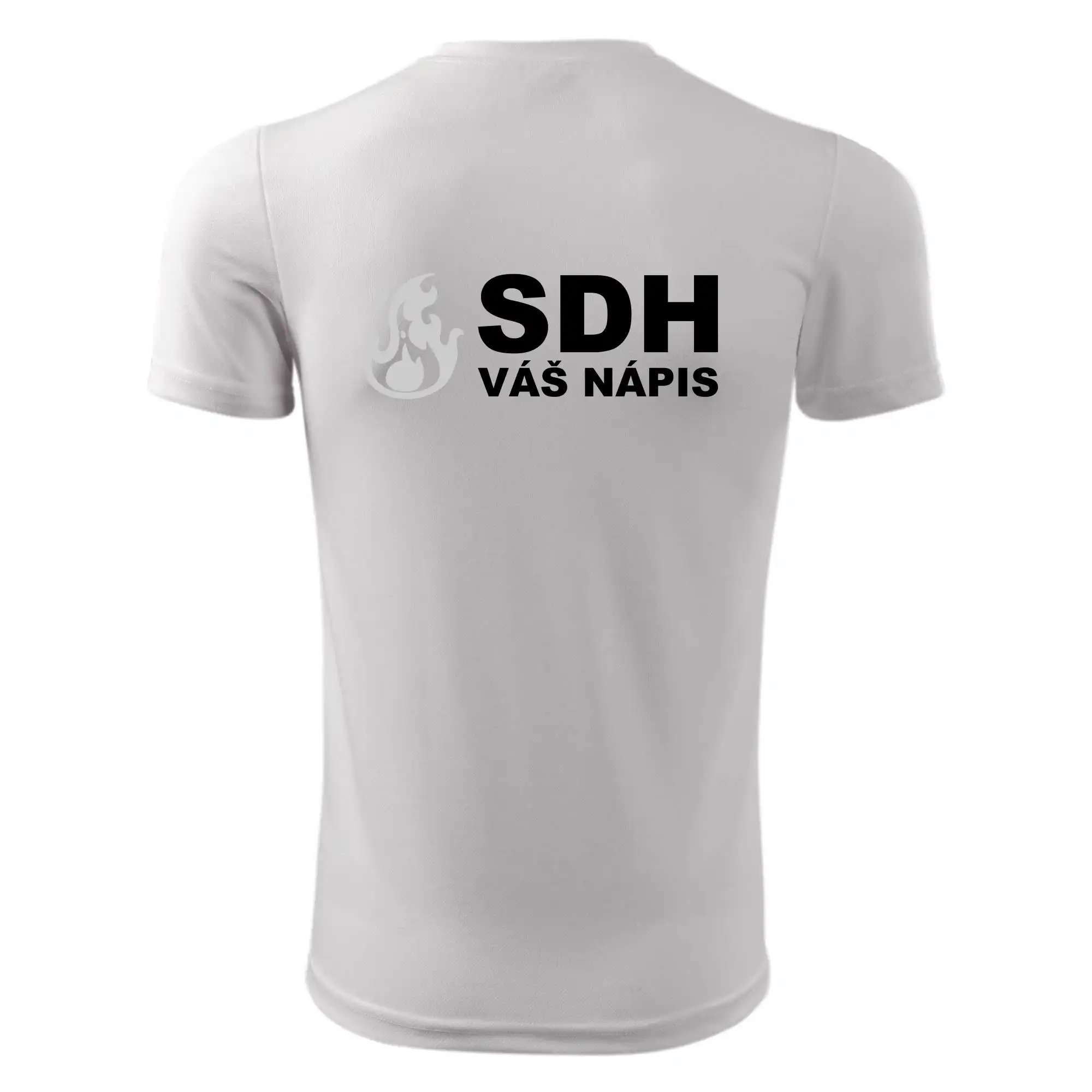 SDH REFLEXNÍ nápis (oheň, firesport, název sboru - vlastní nápis)